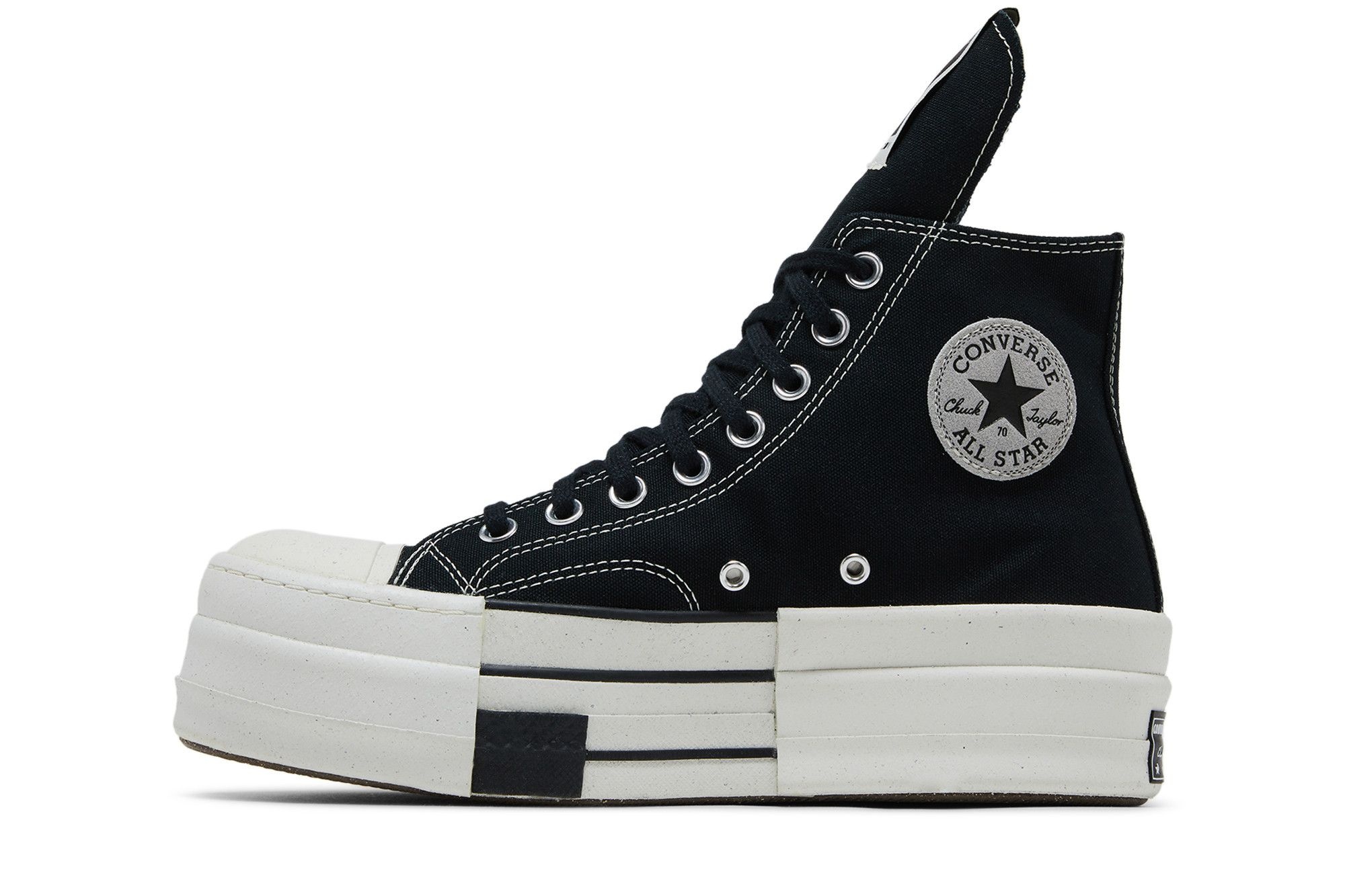 Converse x Rick Owens DRKSHDW DBL DRKSTAR Chuck 70 High 'Black'