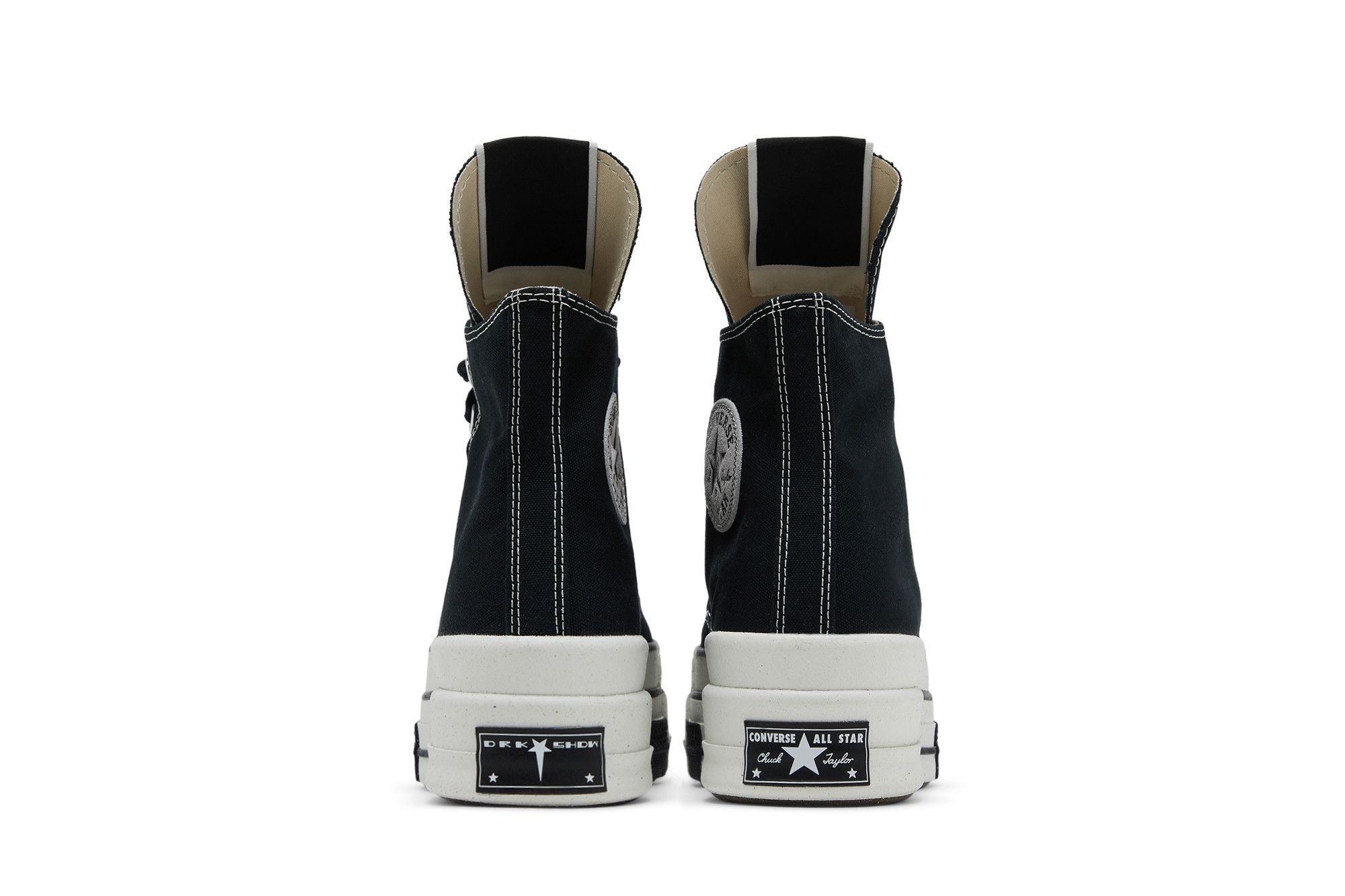 Converse x Rick Owens DRKSHDW DBL DRKSTAR Chuck 70 High 'Black'
