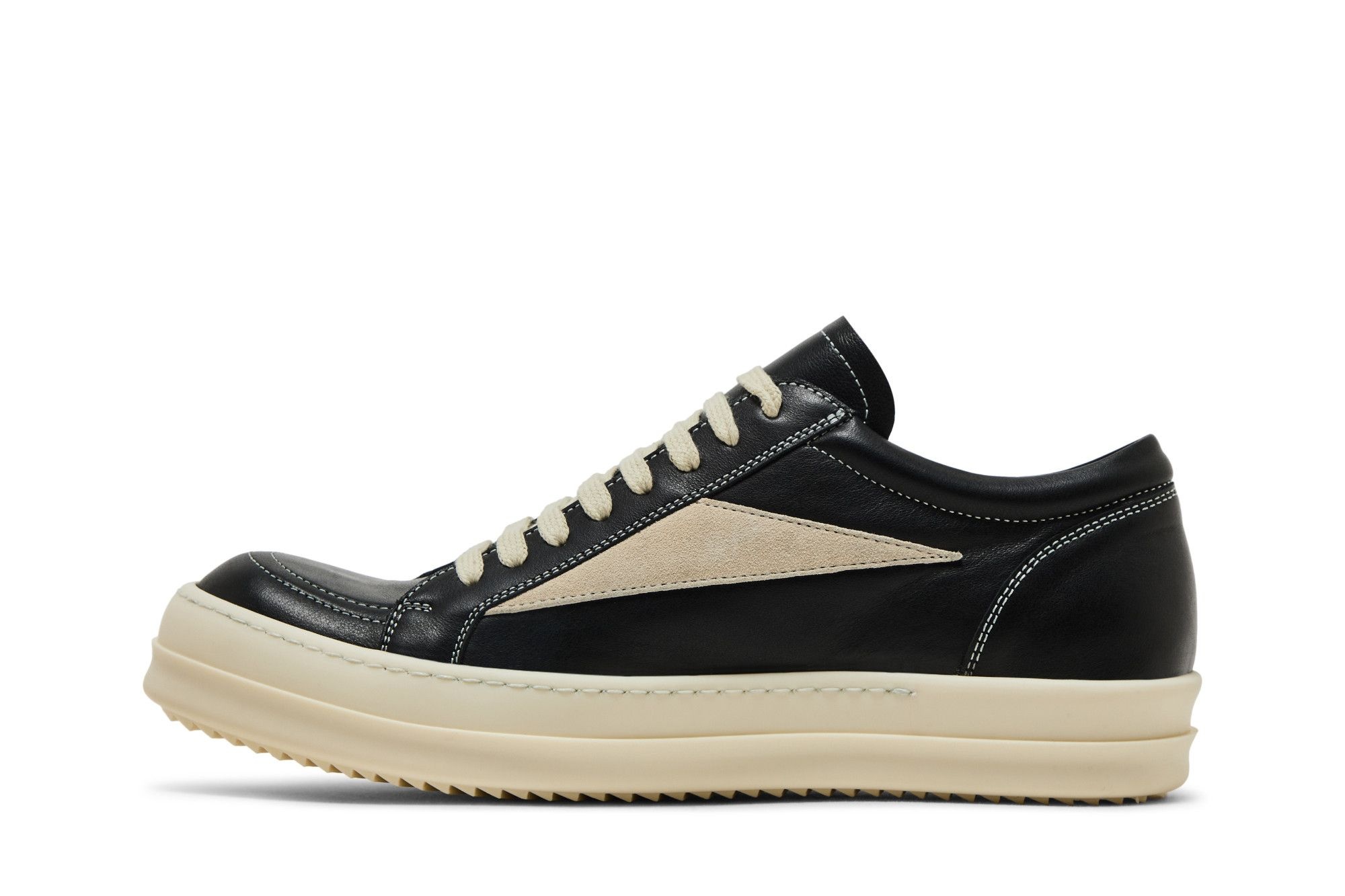 Rick Owens Hollywood Vintage Low 'Black Milk'