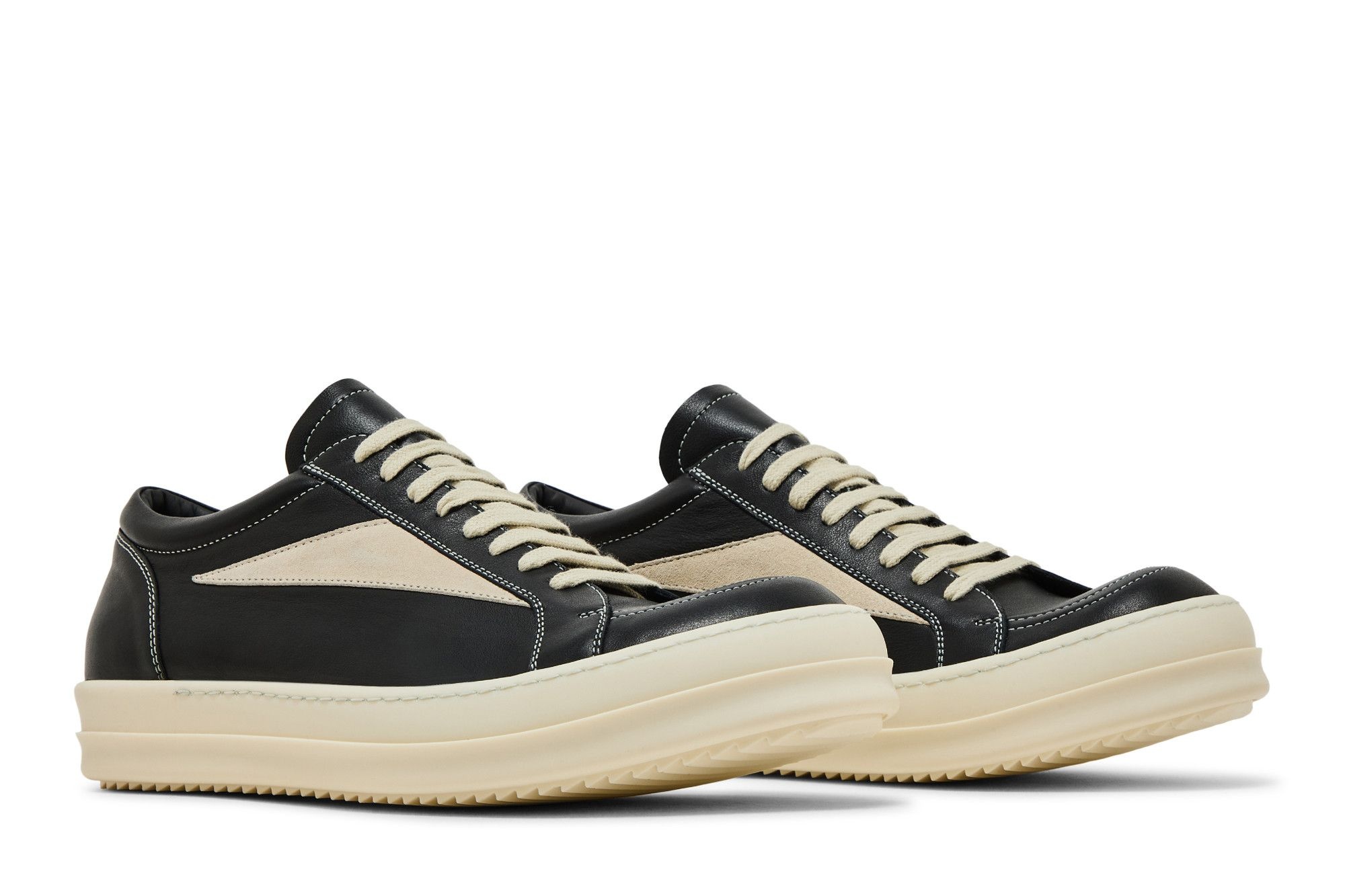 Rick Owens Hollywood Vintage Low 'Black Milk'