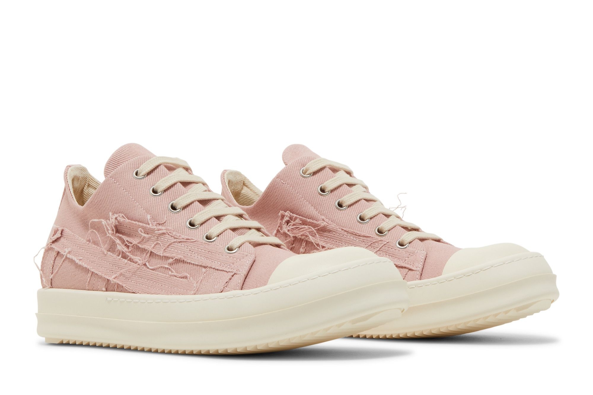 Rick Owens Wmns EDFU DRKSHDW Slashed Low 'Faded Pink'