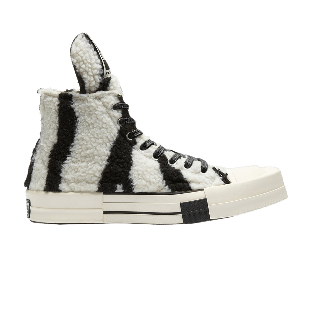 Converse x Rick Owens DRKSHDW TURBODRK Chuck 70 High 'Zebra'