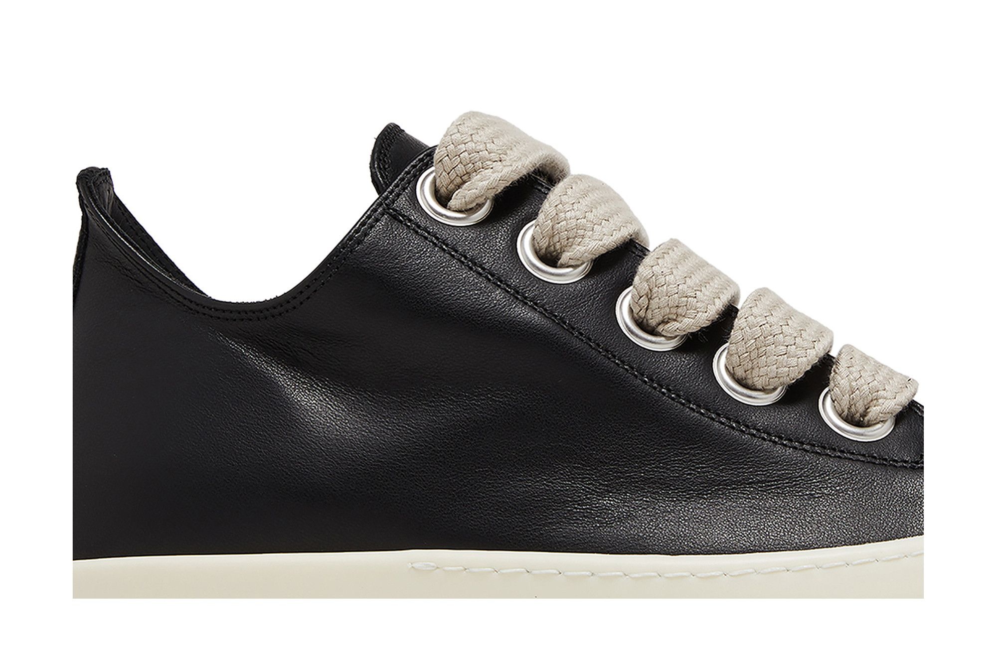 Rick Owens Porterville Jumbo Laced Low 'Black Pearl'