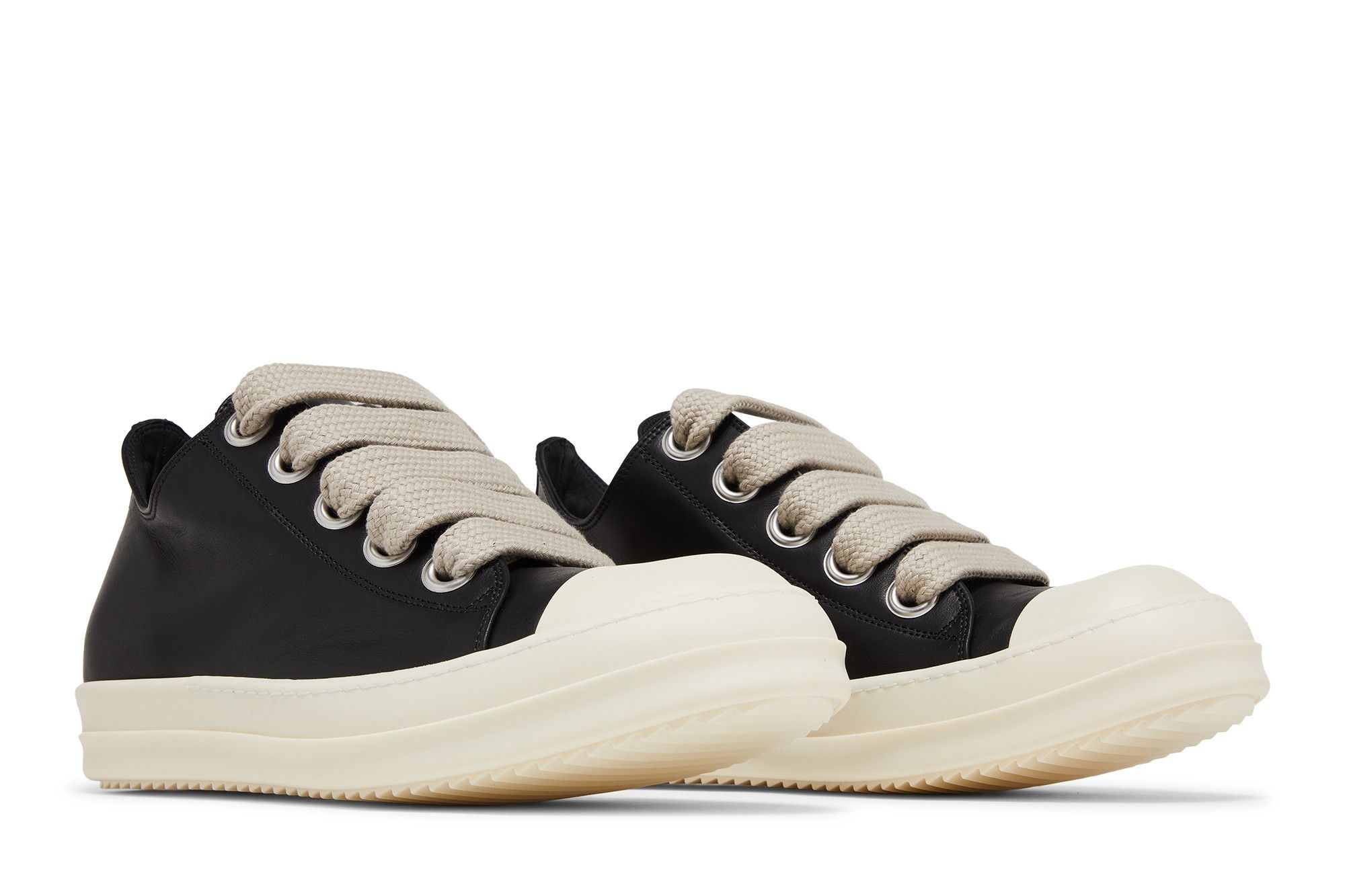 Rick Owens Porterville Jumbo Laced Low 'Black Pearl'