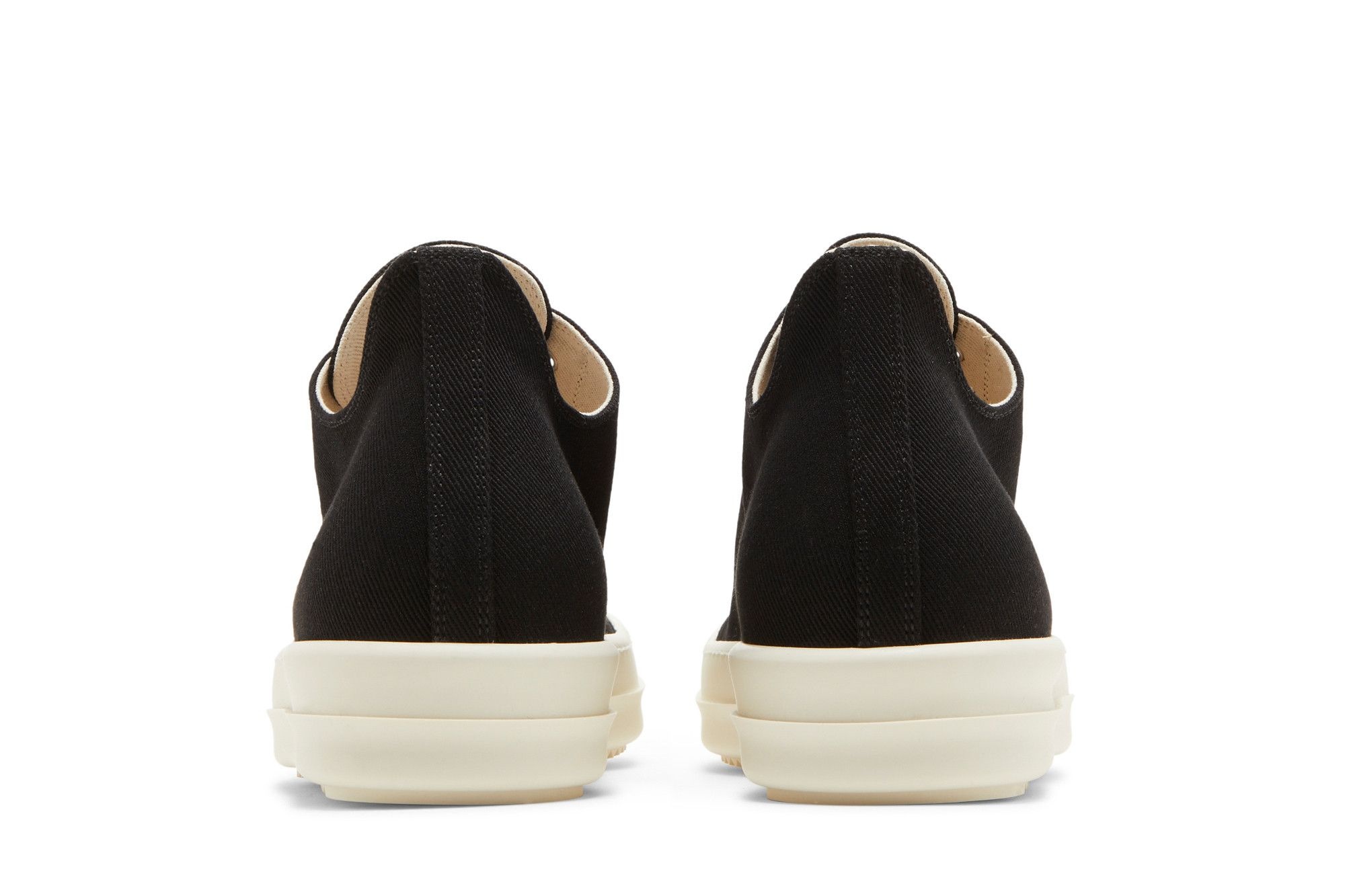 Rick Owens DRKSHDW Strobe Cotton Denim Low 'Black Milk'