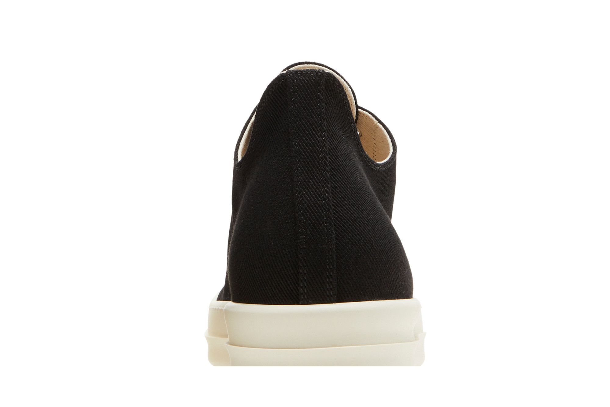 Rick Owens DRKSHDW Strobe Cotton Denim Low 'Black Milk'