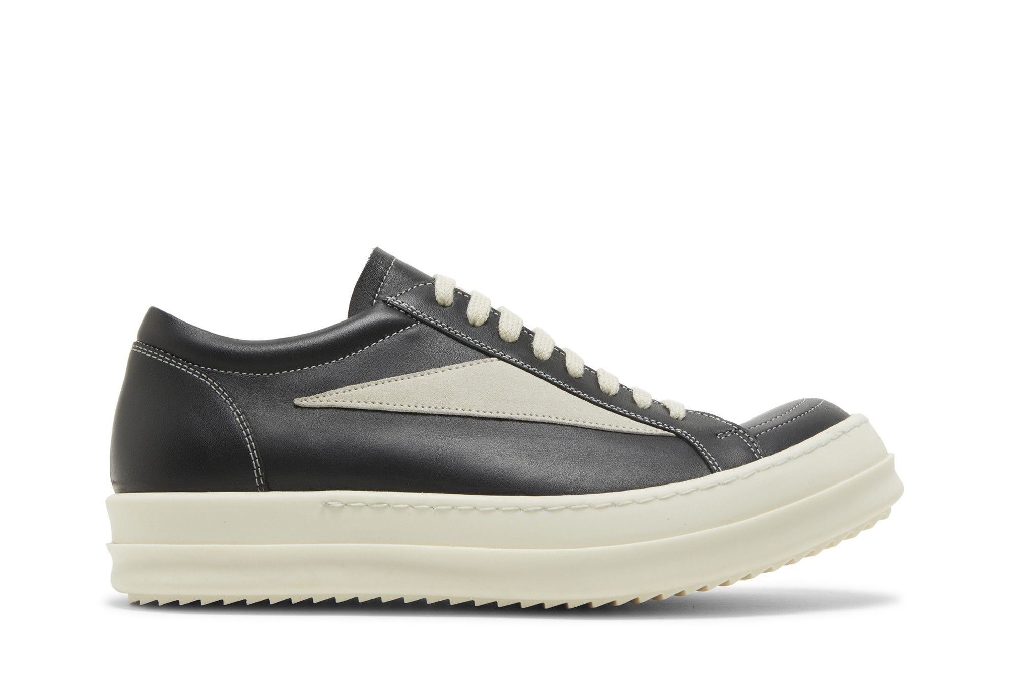 Rick Owens Wmns EDFU Vintage Low 'Black Milk'