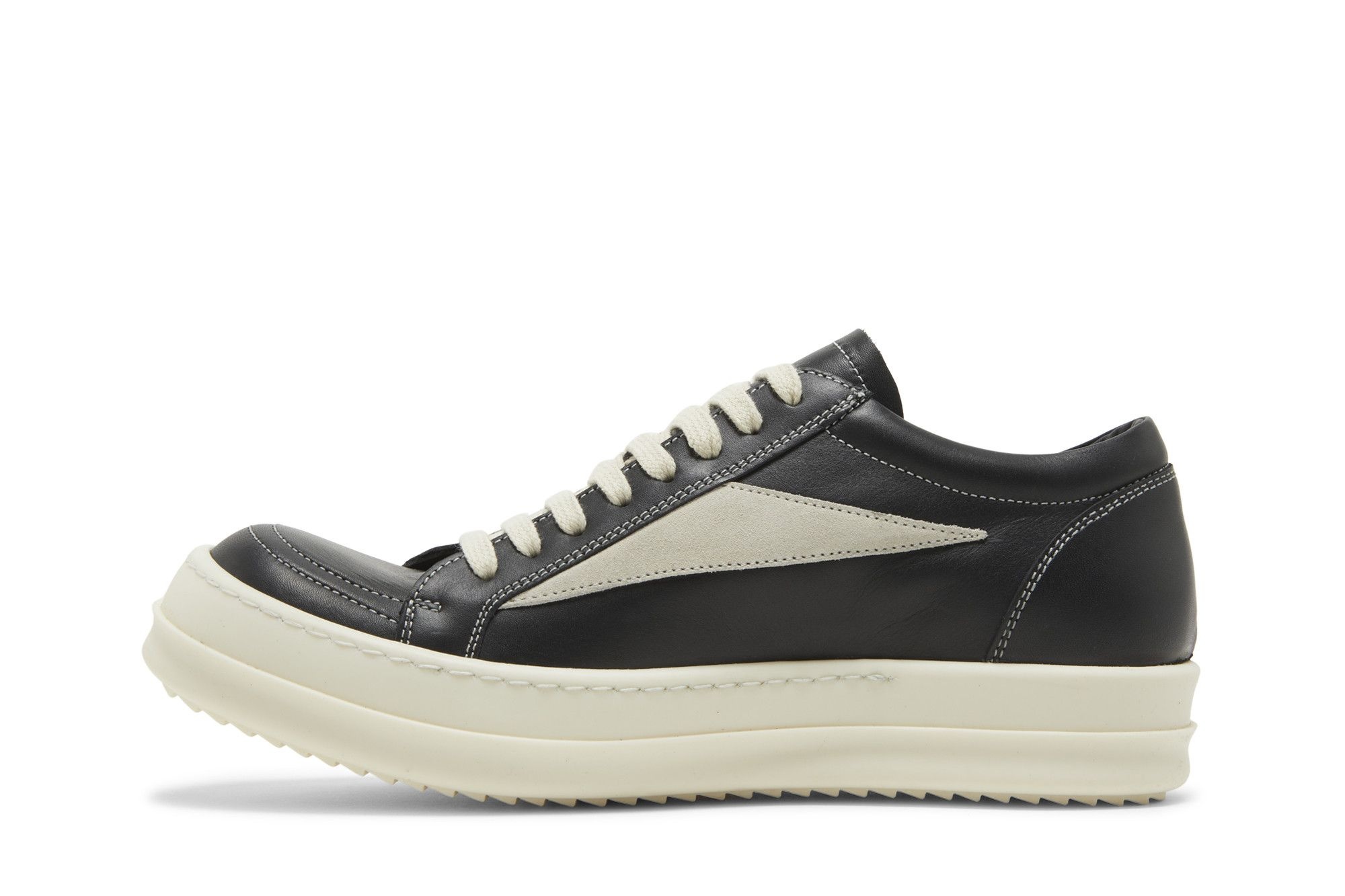 Rick Owens Wmns EDFU Vintage Low 'Black Milk'
