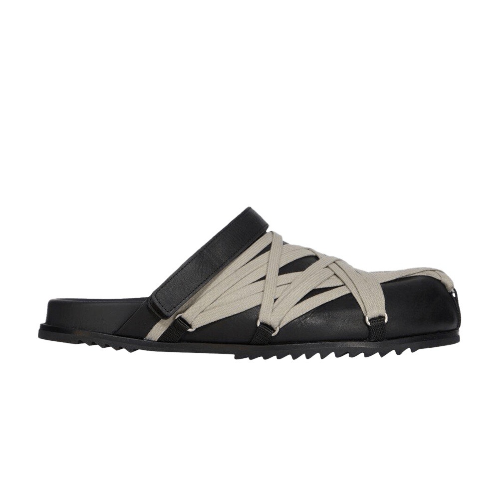 Rick Owens Concordians Megalaced Mule Granola 'Black'