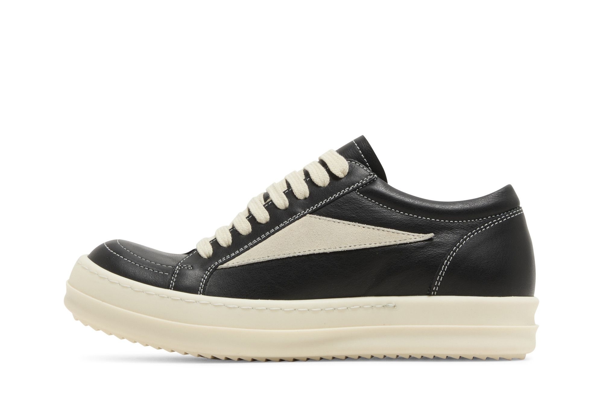 Rick Owens Wmns Lido Vintage Low 'Black Milk'