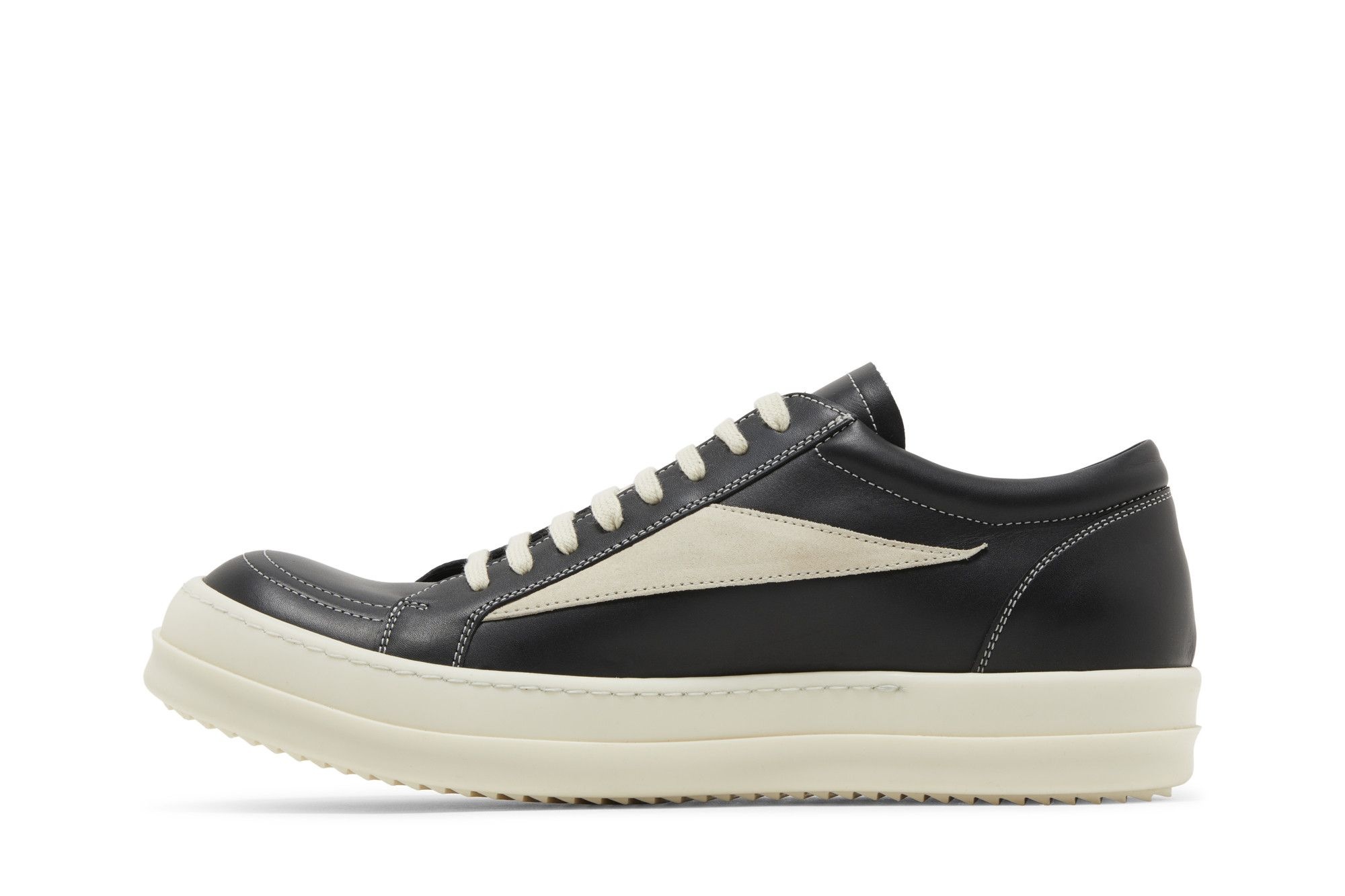 Rick Owens Luxor Vintage Low 'Black Milk'