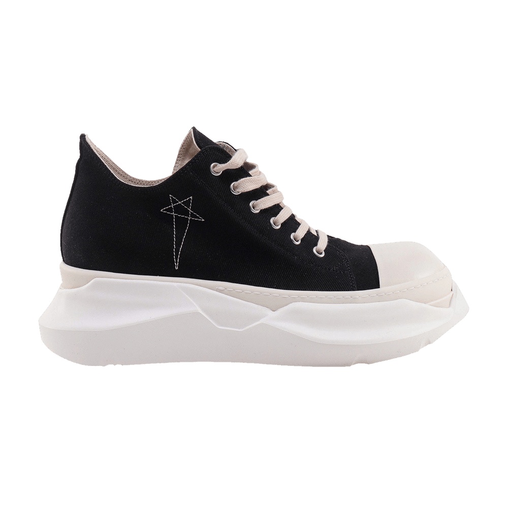Rick Owens EDFU DRKSHDW Pentagram Embroidery Abstract Low 'Black Milk'