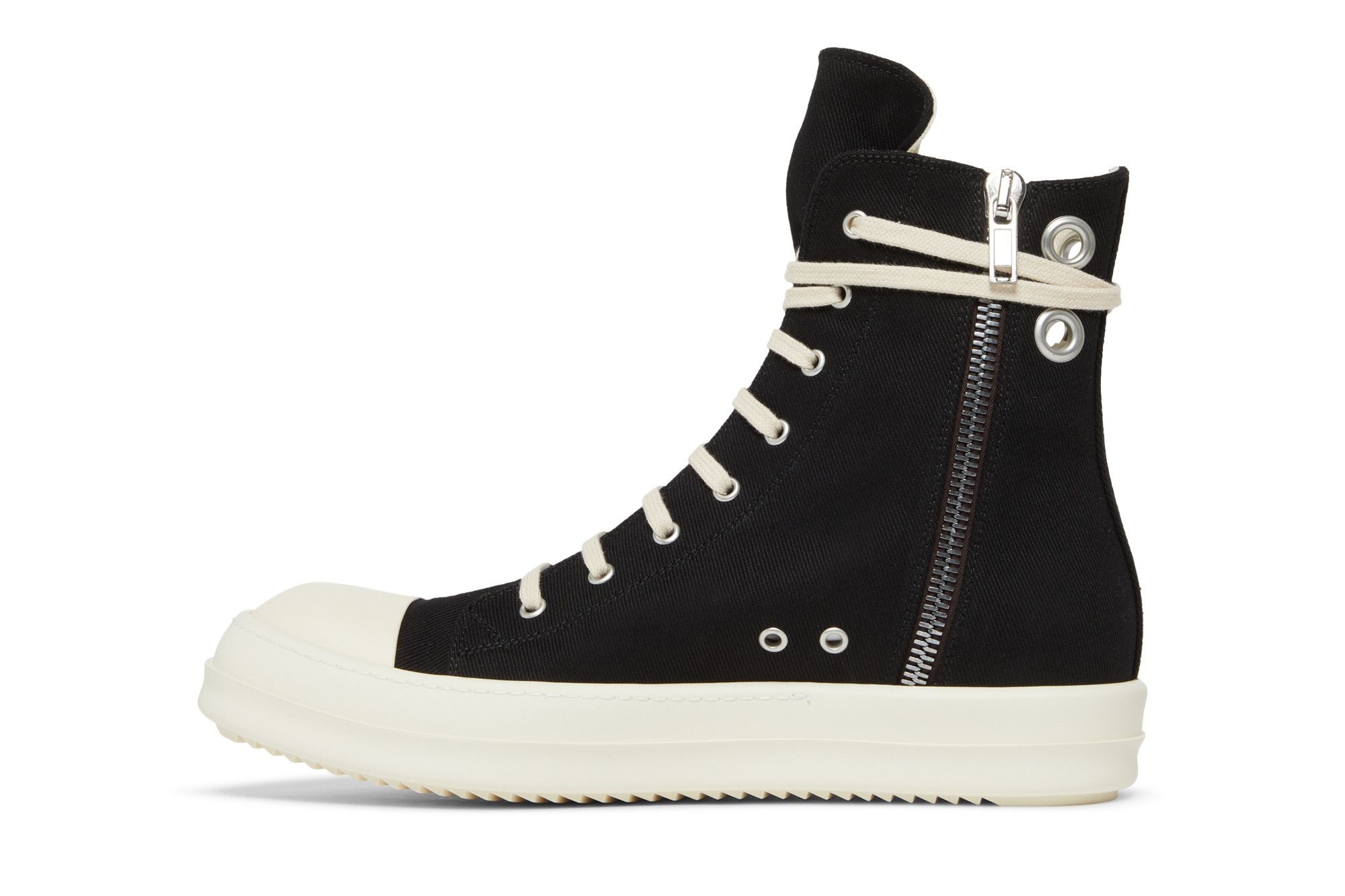 Rick Owens EDFU DRKSHDW Cotton Denim High 'Black Milk'