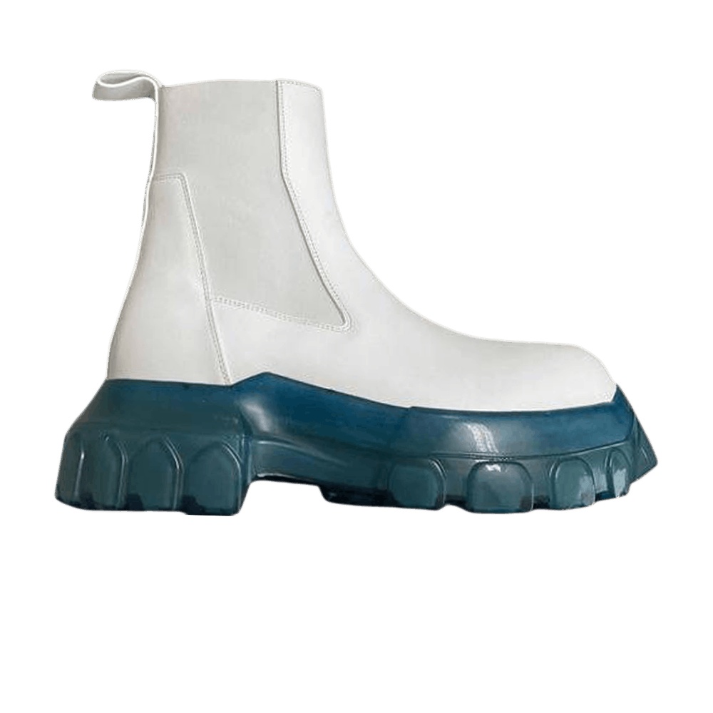 Rick Owens Wmns Mega Bozo Tractor Beetle 'Chalk White Blue Transparent'