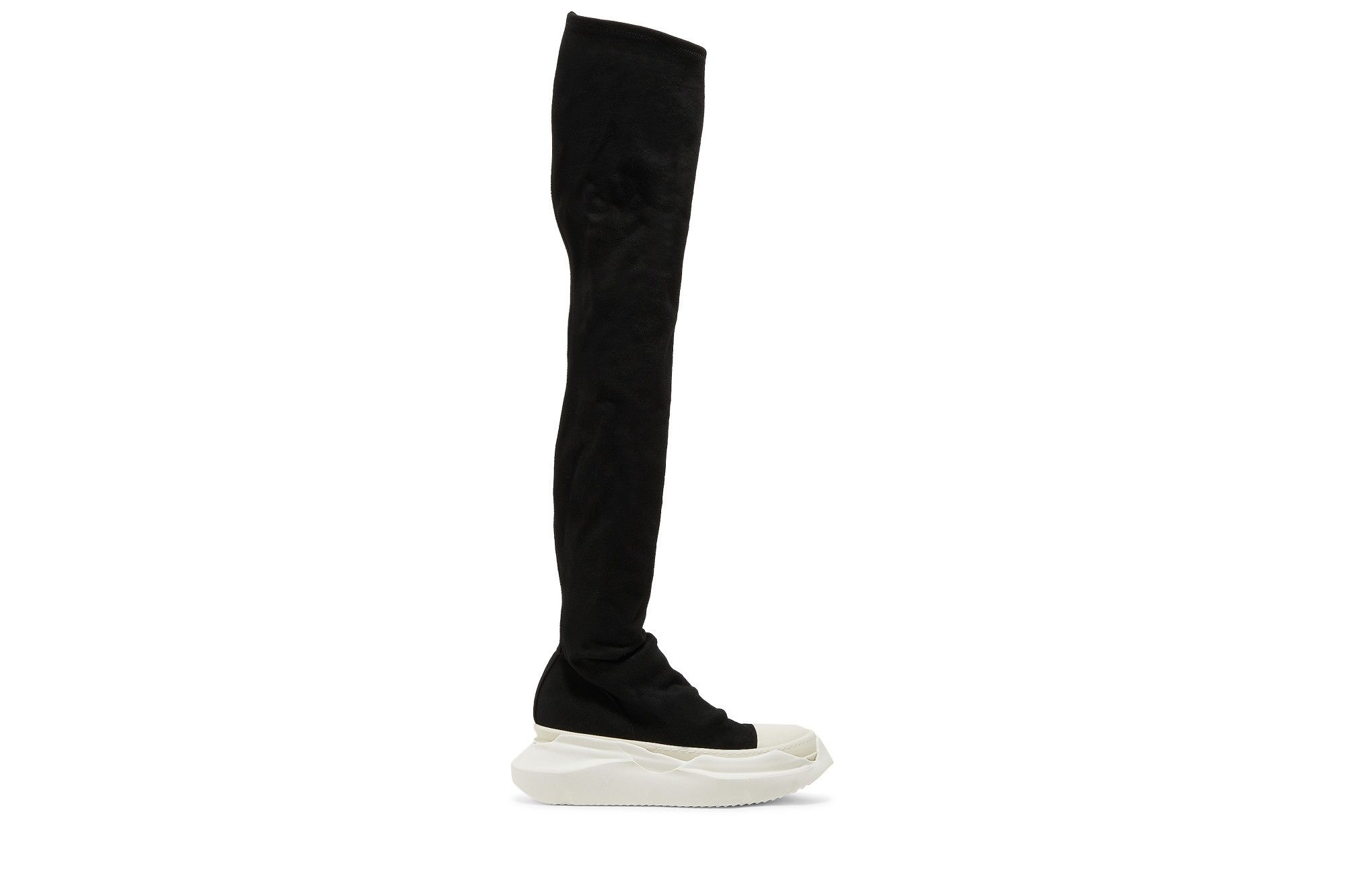 Rick Owens Wmns EDFU DRKSHDW Abstract Stocking 'Black Milk'