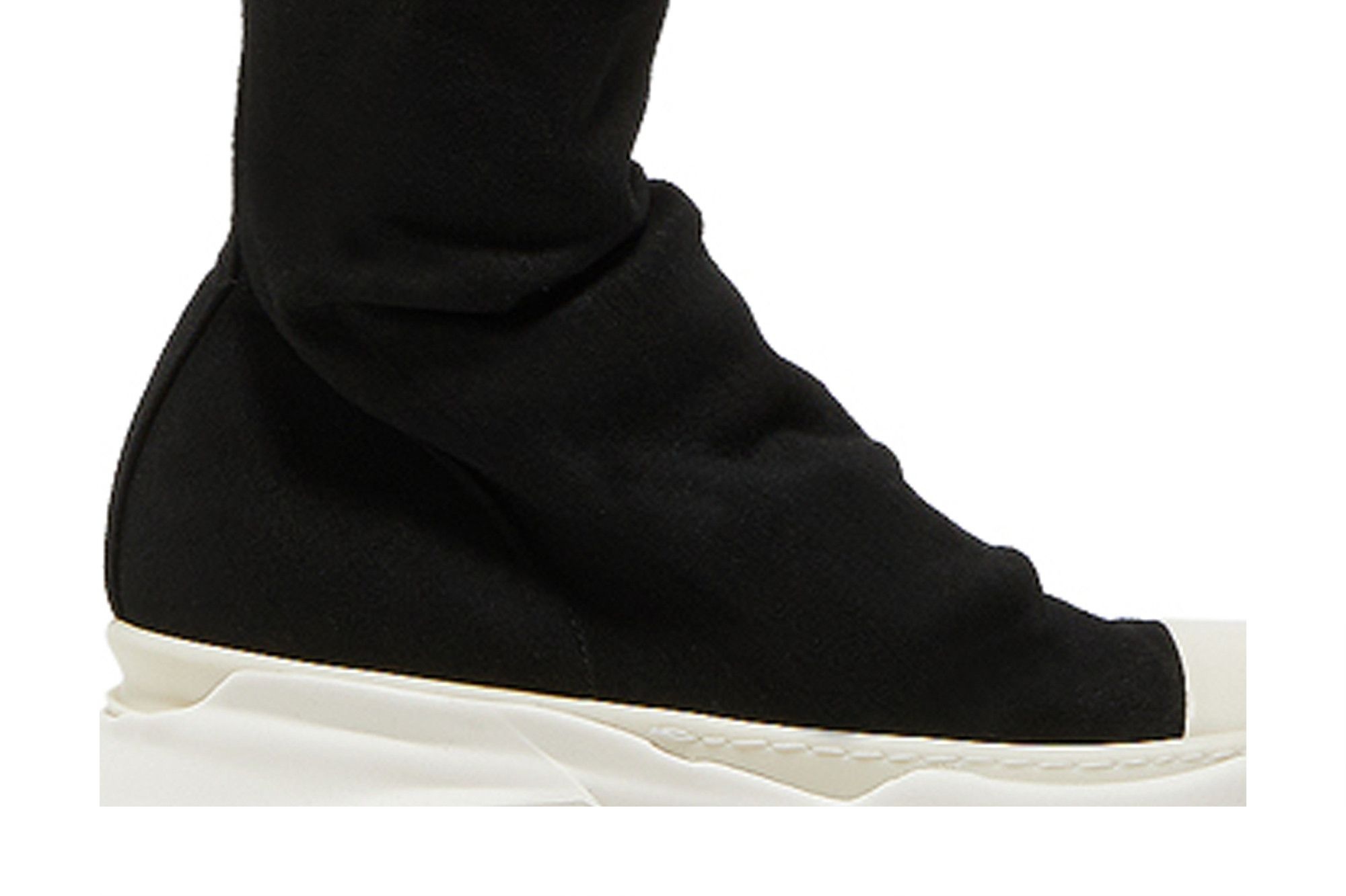 Rick Owens Wmns EDFU DRKSHDW Abstract Stocking 'Black Milk'