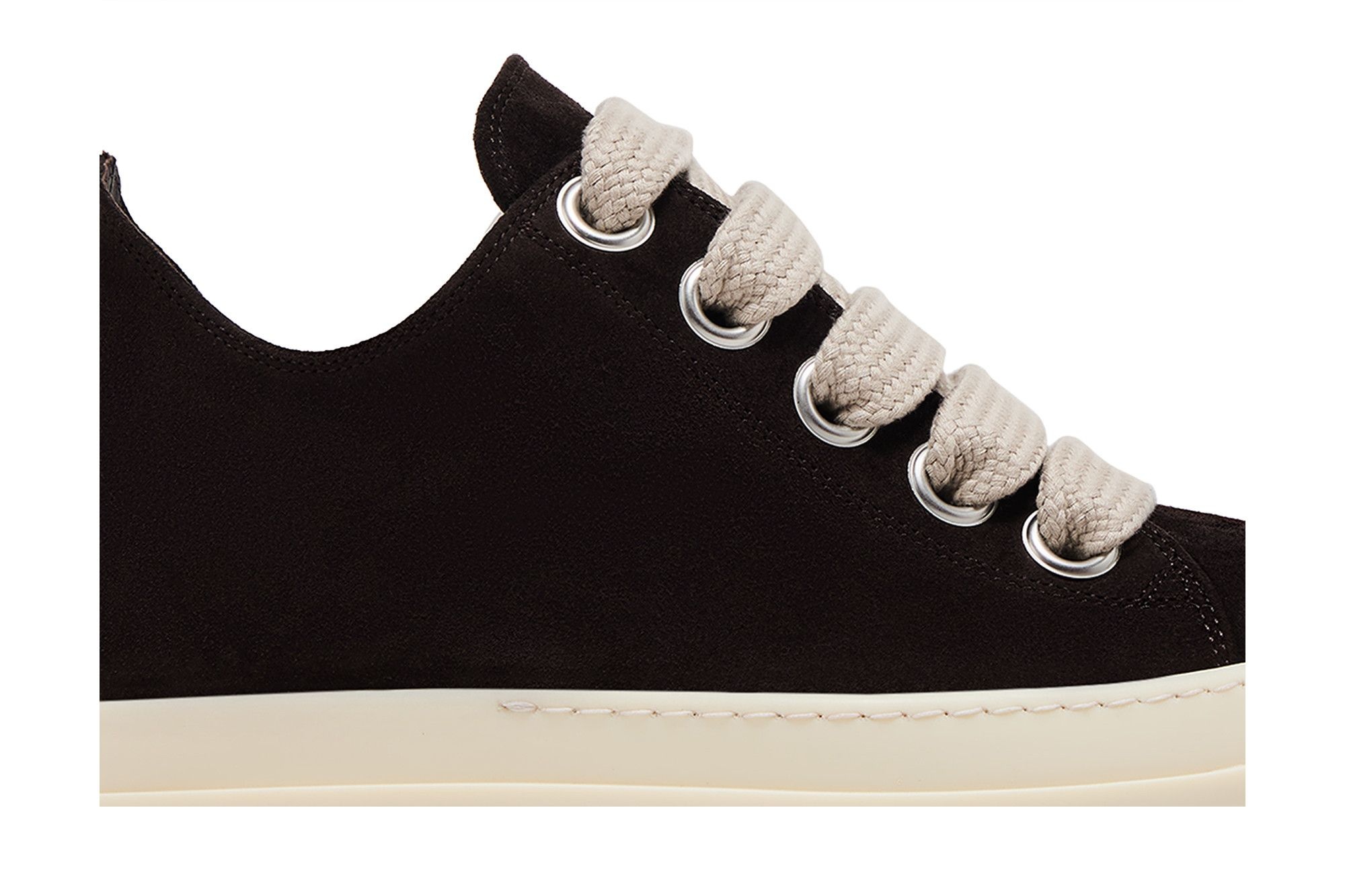 Rick Owens Hollywood Jumbo Laced Low 'Mahogany'