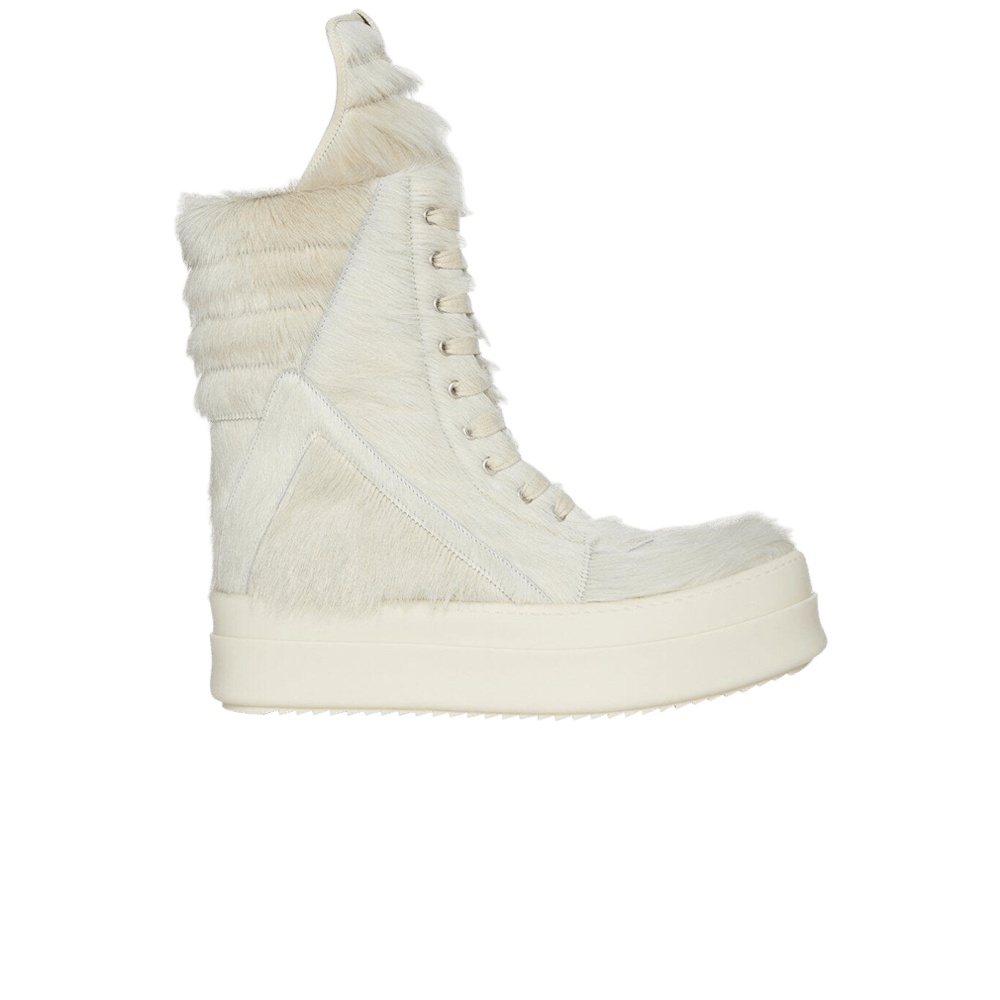 Rick Owens Concordians Mega Geobasket 'Milk Cowhide'
