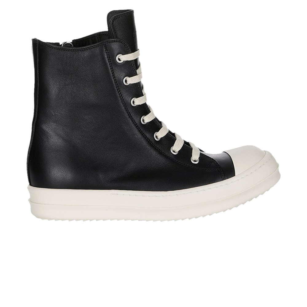 Rick Owens Concordians Leather High 'Black Milk'