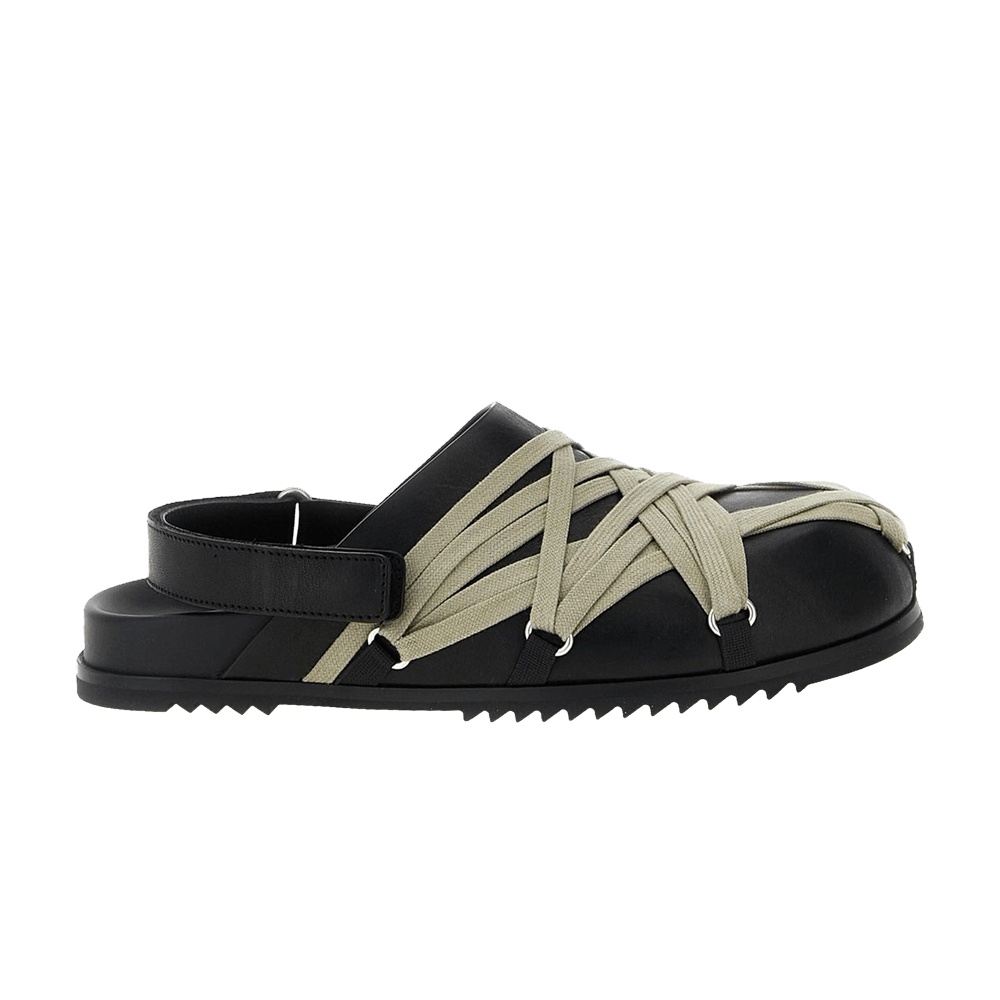 Rick Owens Wmns Megalaced Mule Granola 'Black'