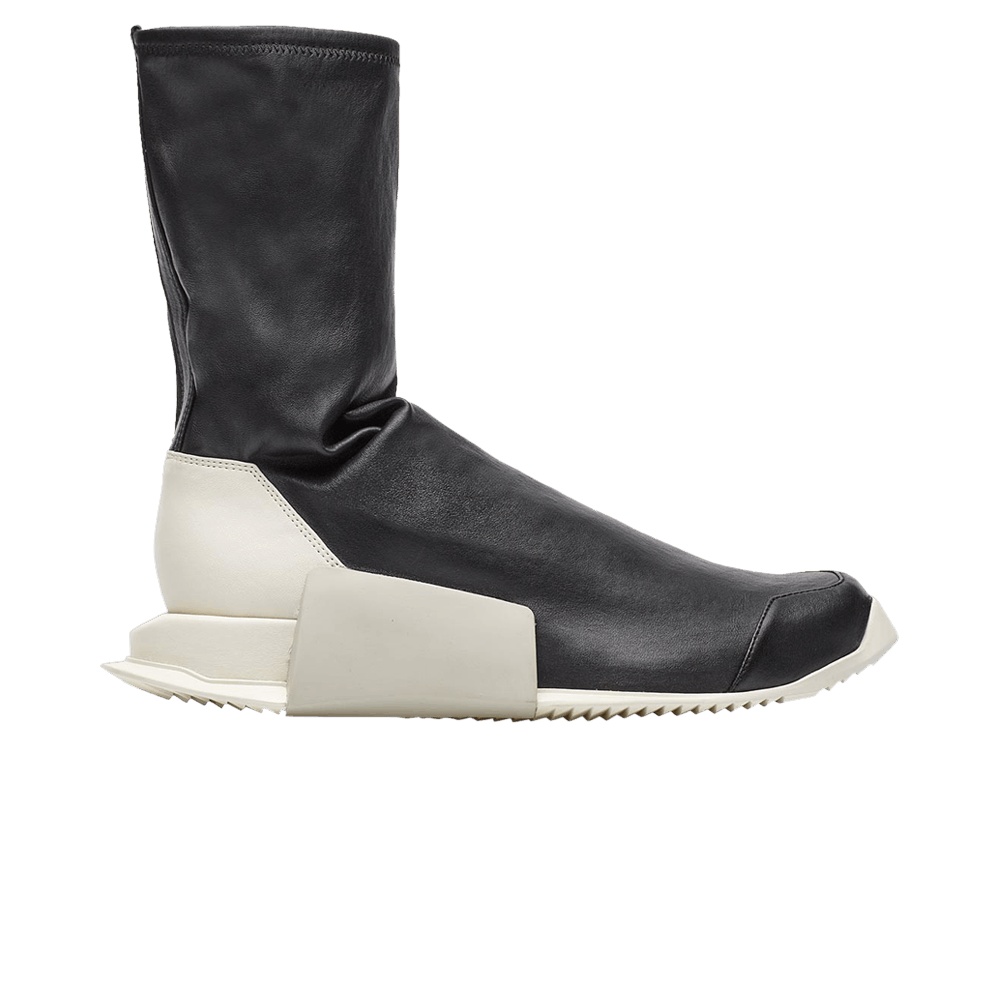Rick Owens x adidas Level Runner High 'Black Milk'