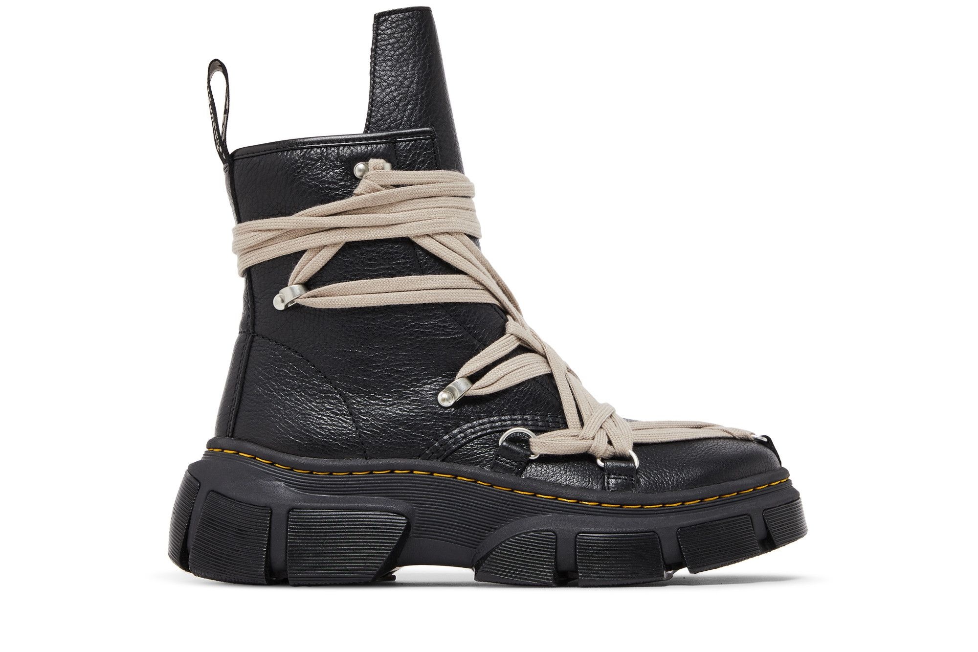 Dr. Martens x Rick Owens 1460 DMXL Megalace Boot 'Black'