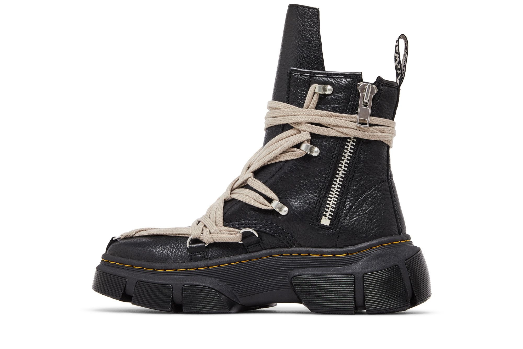 Dr. Martens x Rick Owens 1460 DMXL Megalace Boot 'Black'