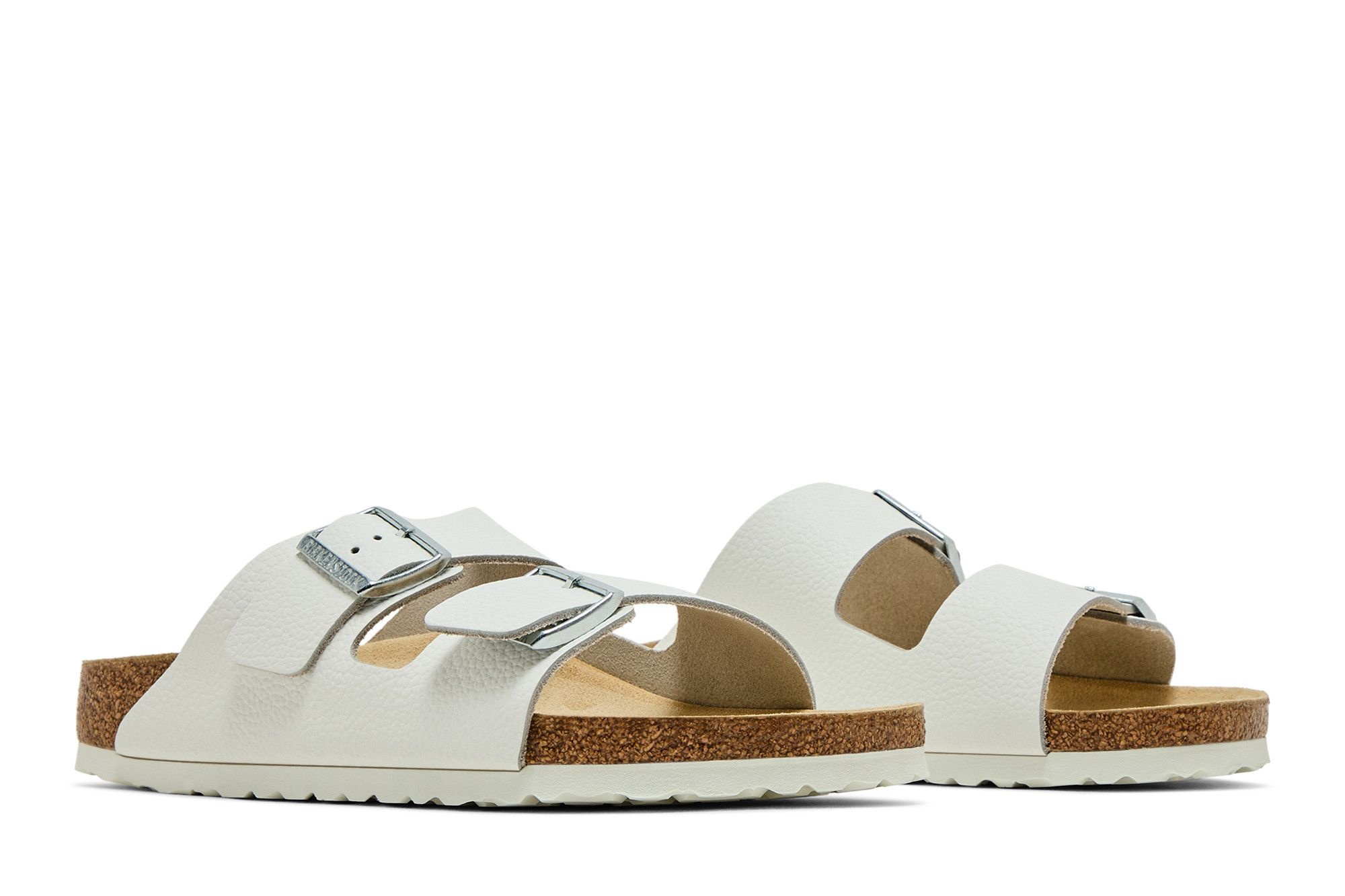Birkenstock Arizona Natural Leather 'White'