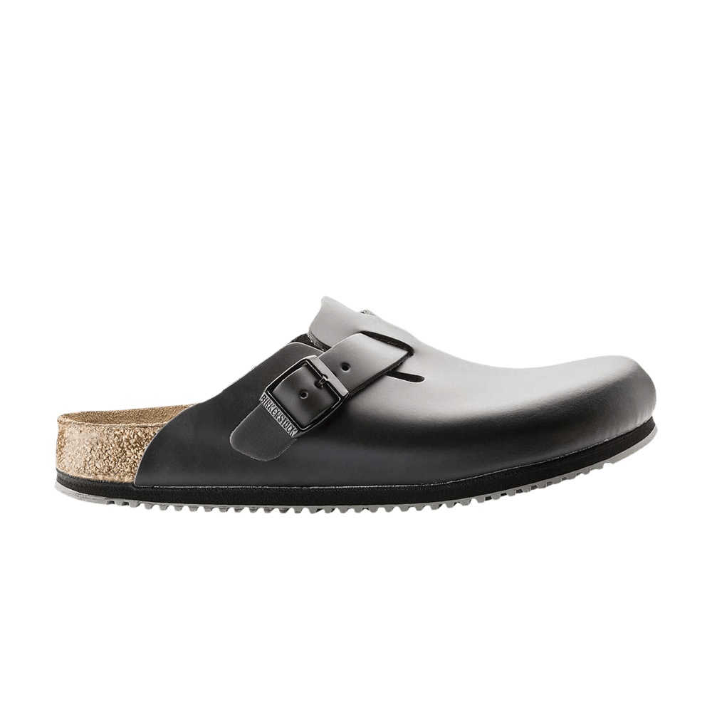 Birkenstock Boston Super Grip Sandal 'Black'