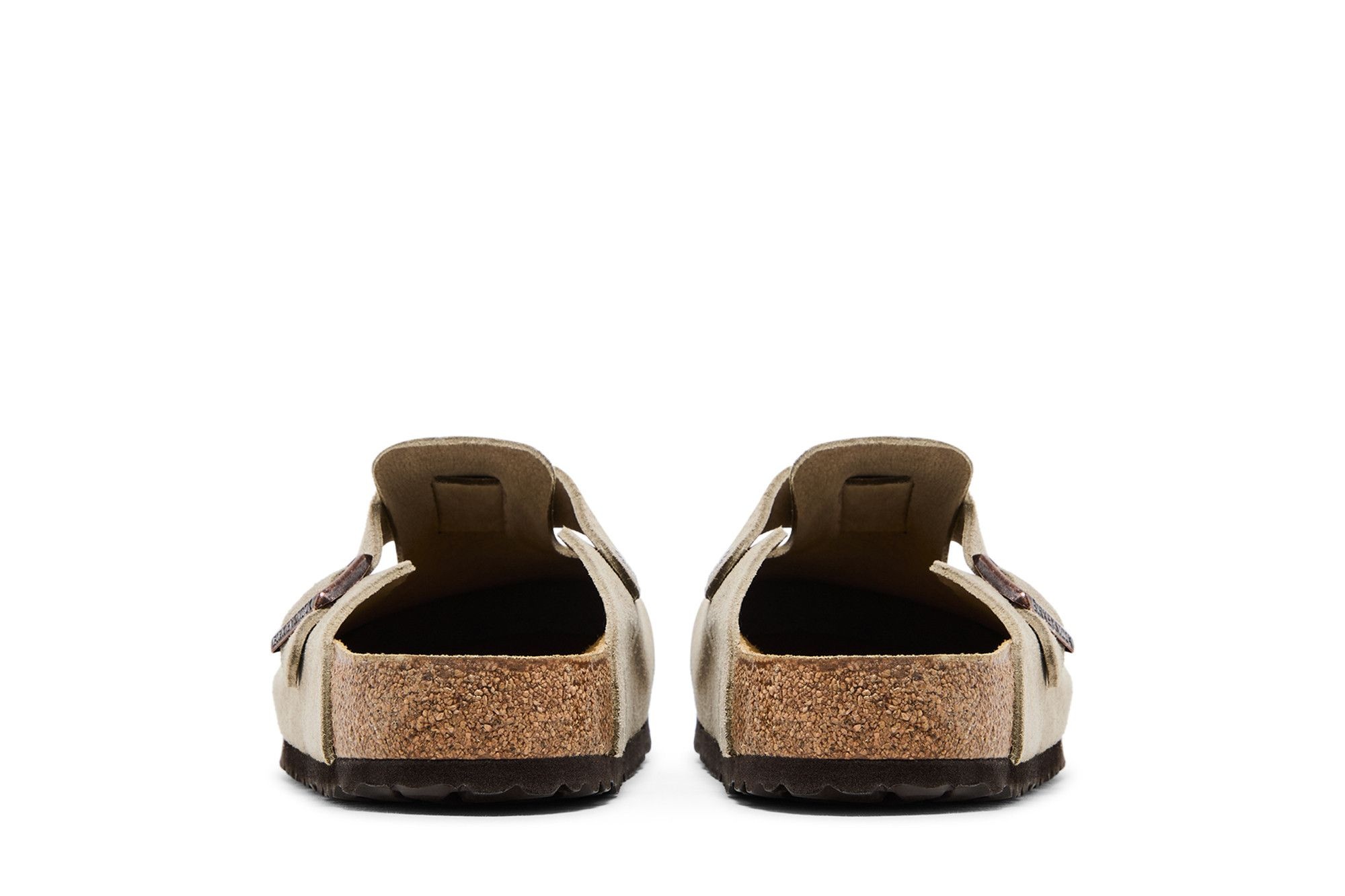 Birkenstock Boston Suede Leather 'Taupe'