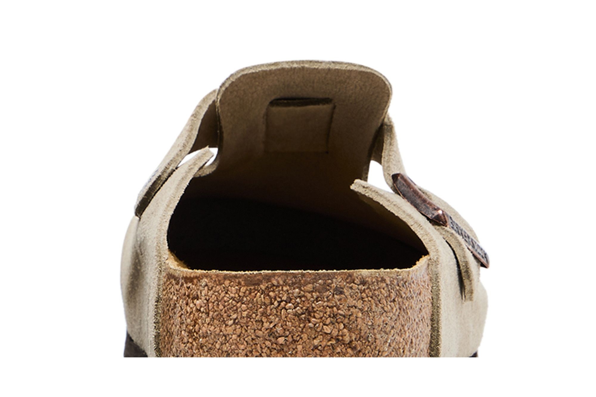 Birkenstock Boston Suede Leather 'Taupe'