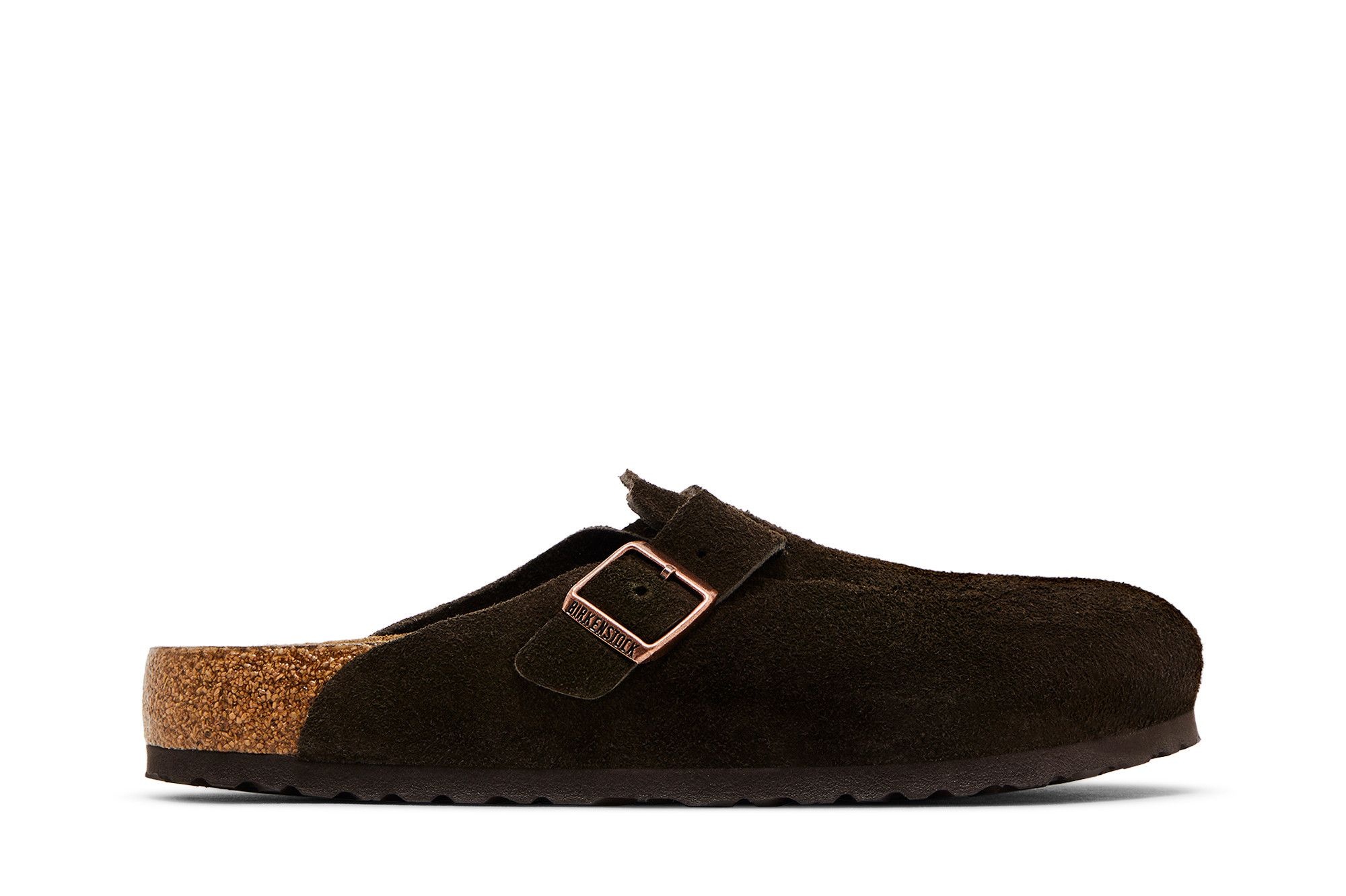 Birkenstock Boston Soft Footbed Suede 'Mocha'