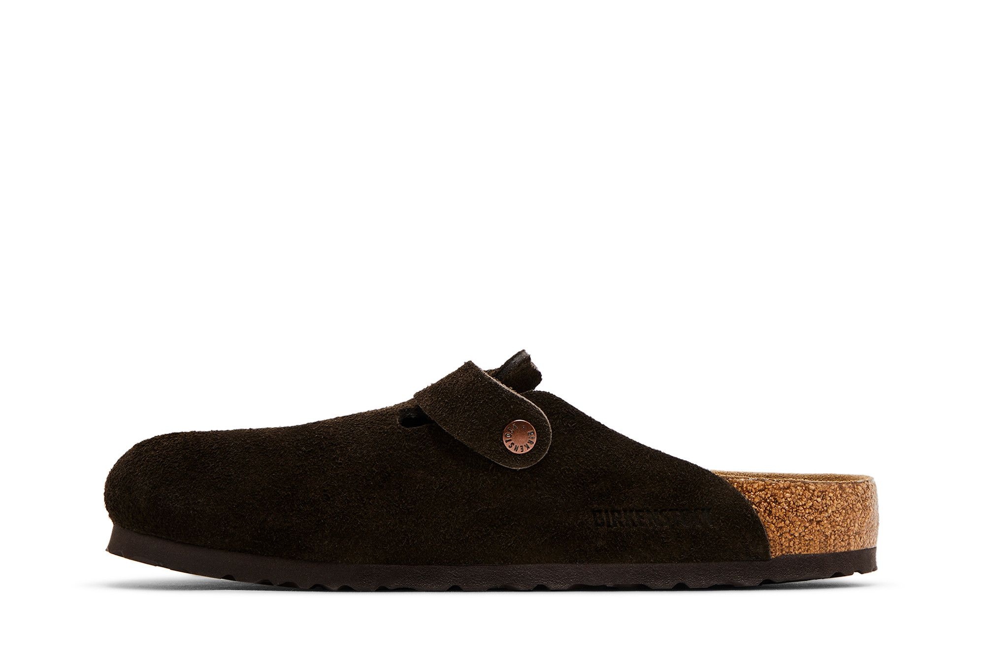 Birkenstock Boston Soft Footbed Suede 'Mocha'