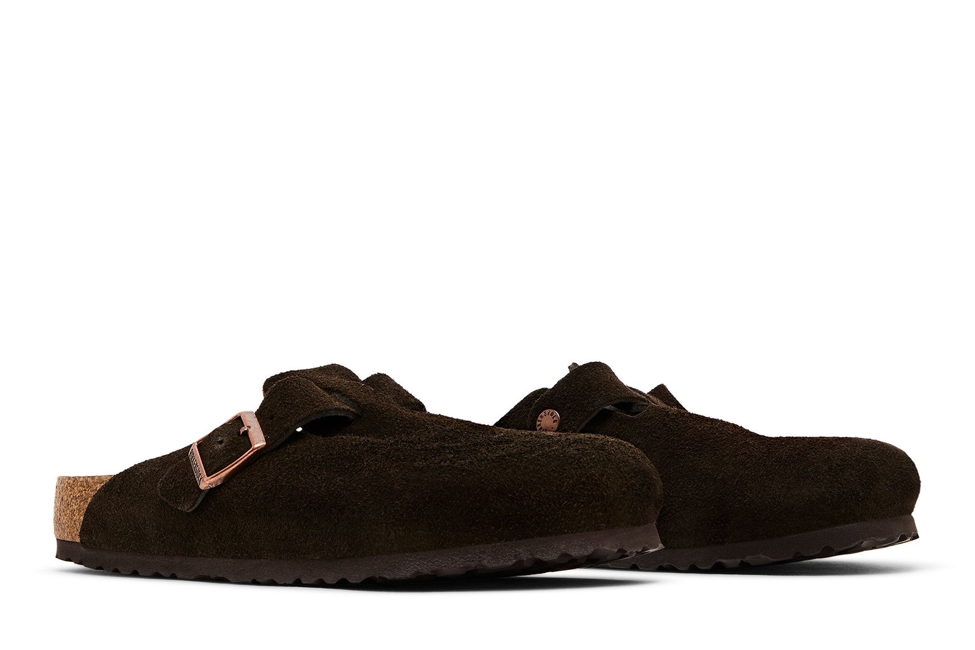Birkenstock Boston Soft Footbed Suede 'Mocha'