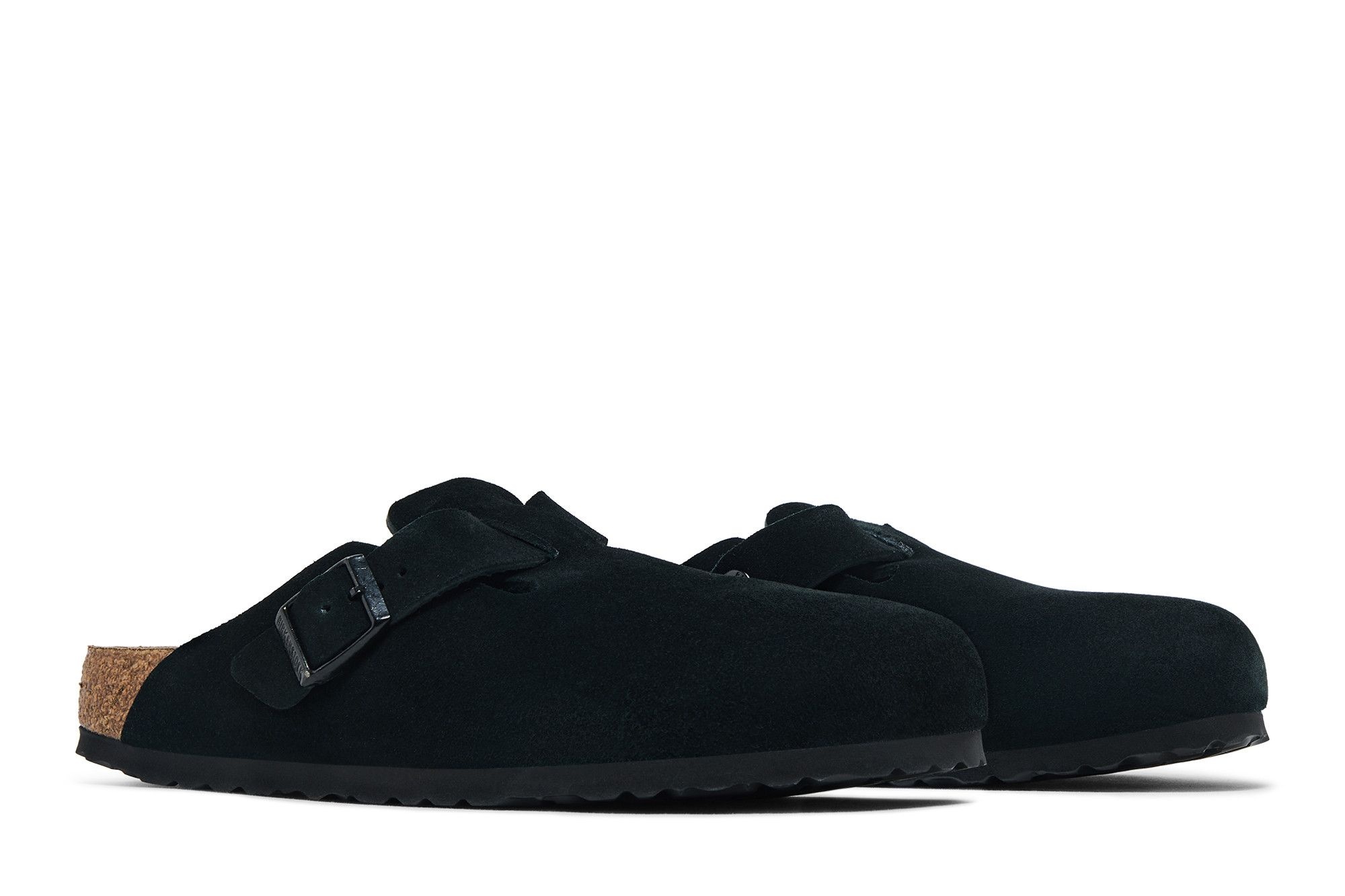 Birkenstock Boston Soft Footbed Narrow 'Black'