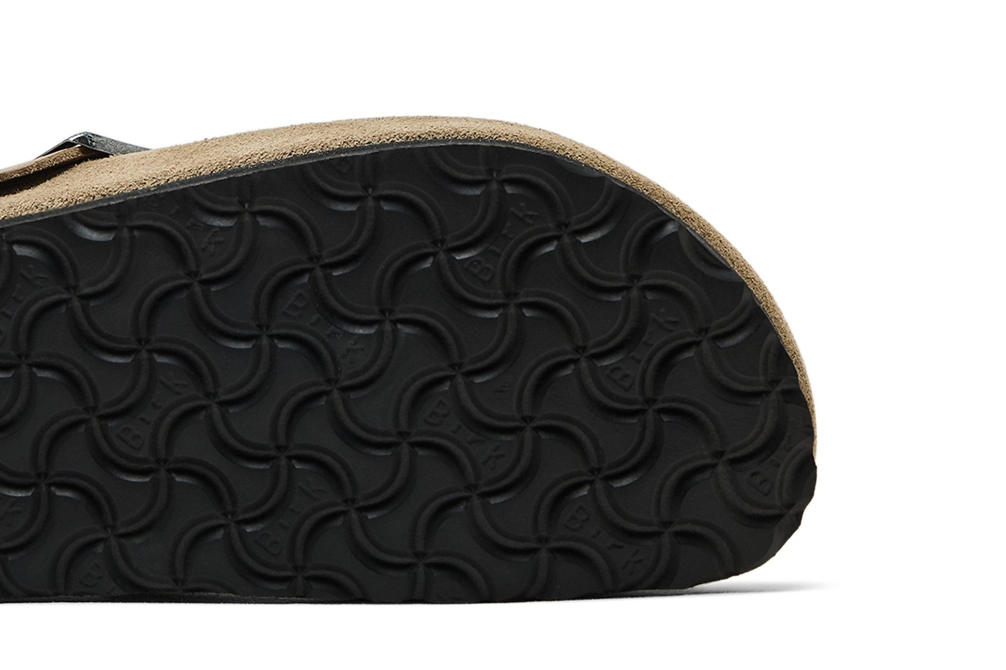 Birkenstock Boston Braided Suede Leather Narrow 'Taupe'
