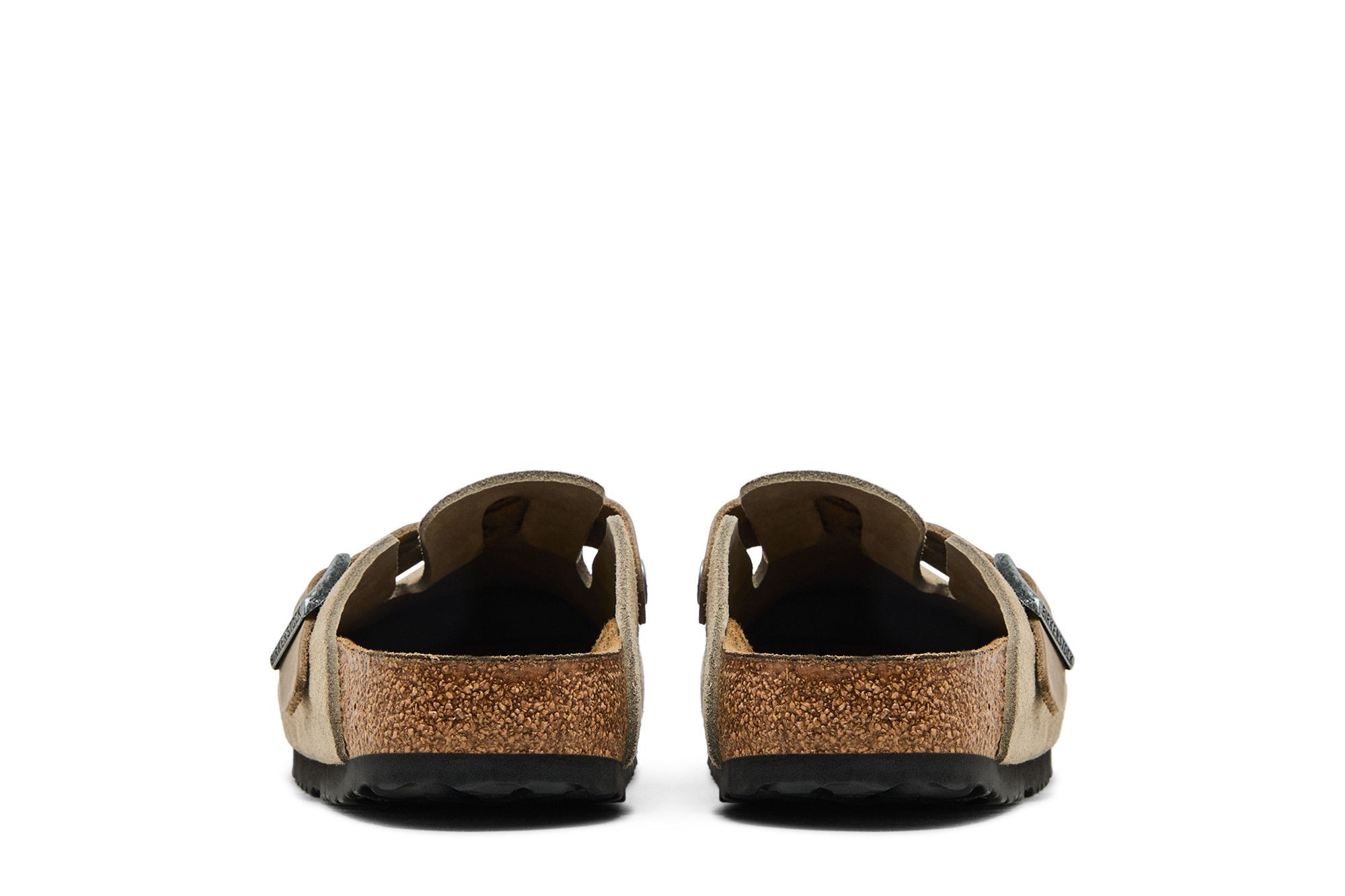 Birkenstock Boston Braided Suede Leather Narrow 'Taupe'