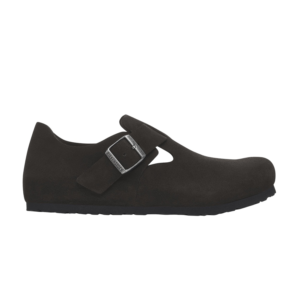 Birkenstock London Suede Leather 'Black'