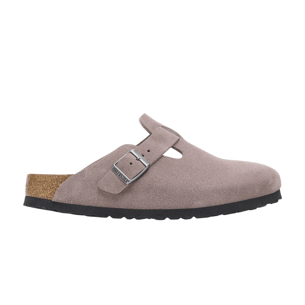 Birkenstock Boston Soft Footbed Narow 'Faded Purple'