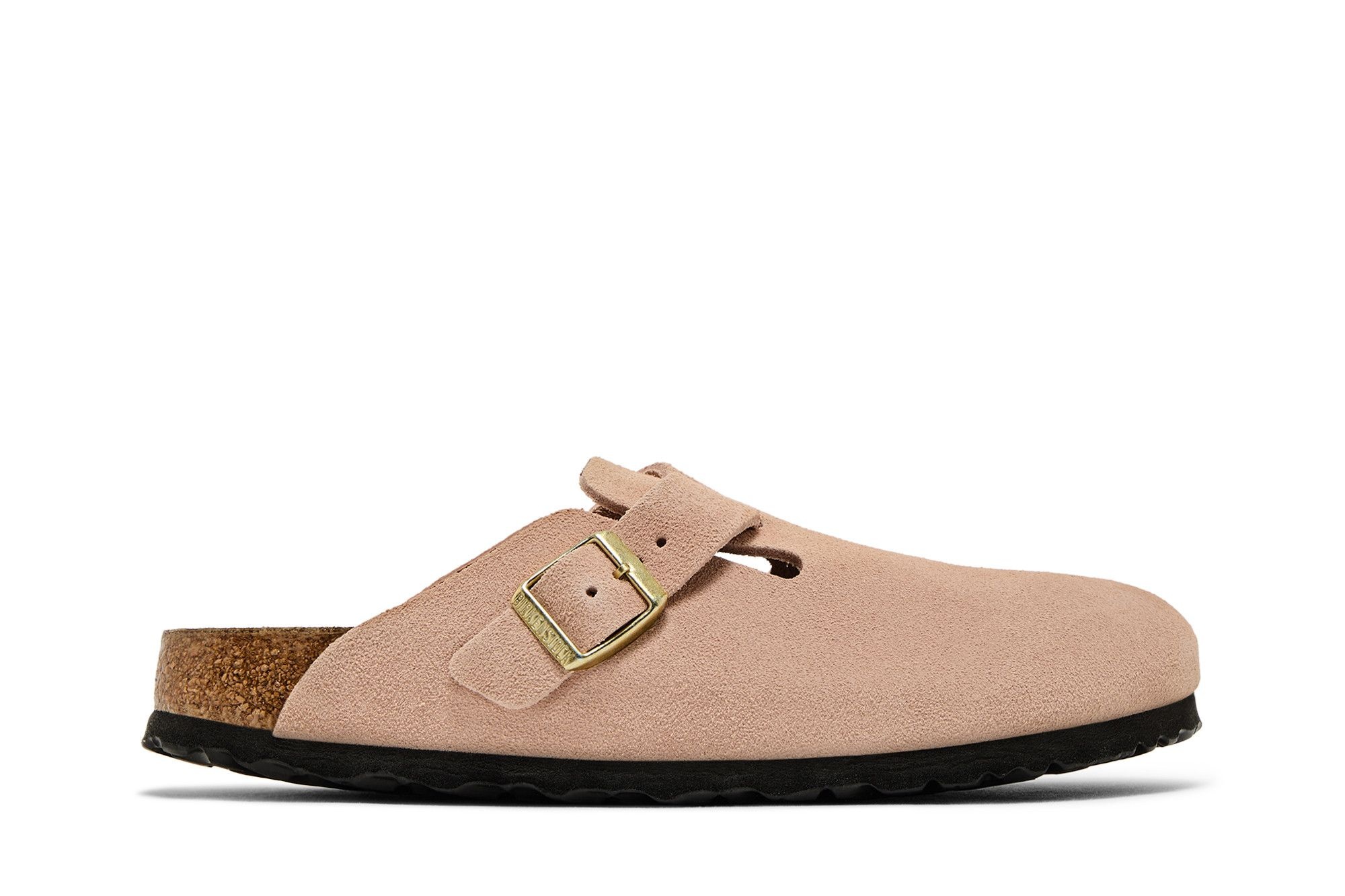 Birkenstock Wmns Boston Suede Leather 'Light Rose'