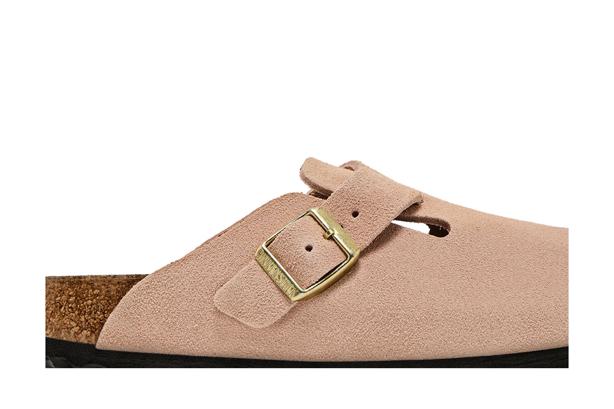 Birkenstock Wmns Boston Suede Leather 'Light Rose'
