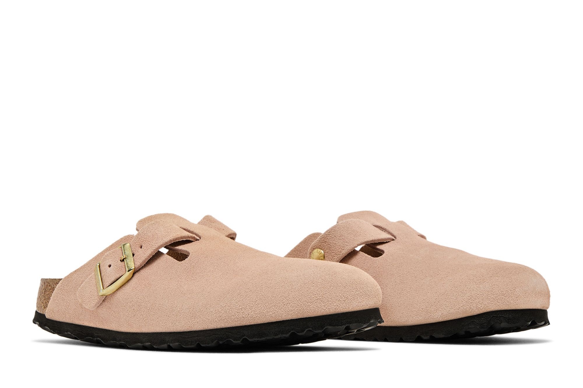Birkenstock Wmns Boston Suede Leather 'Light Rose'
