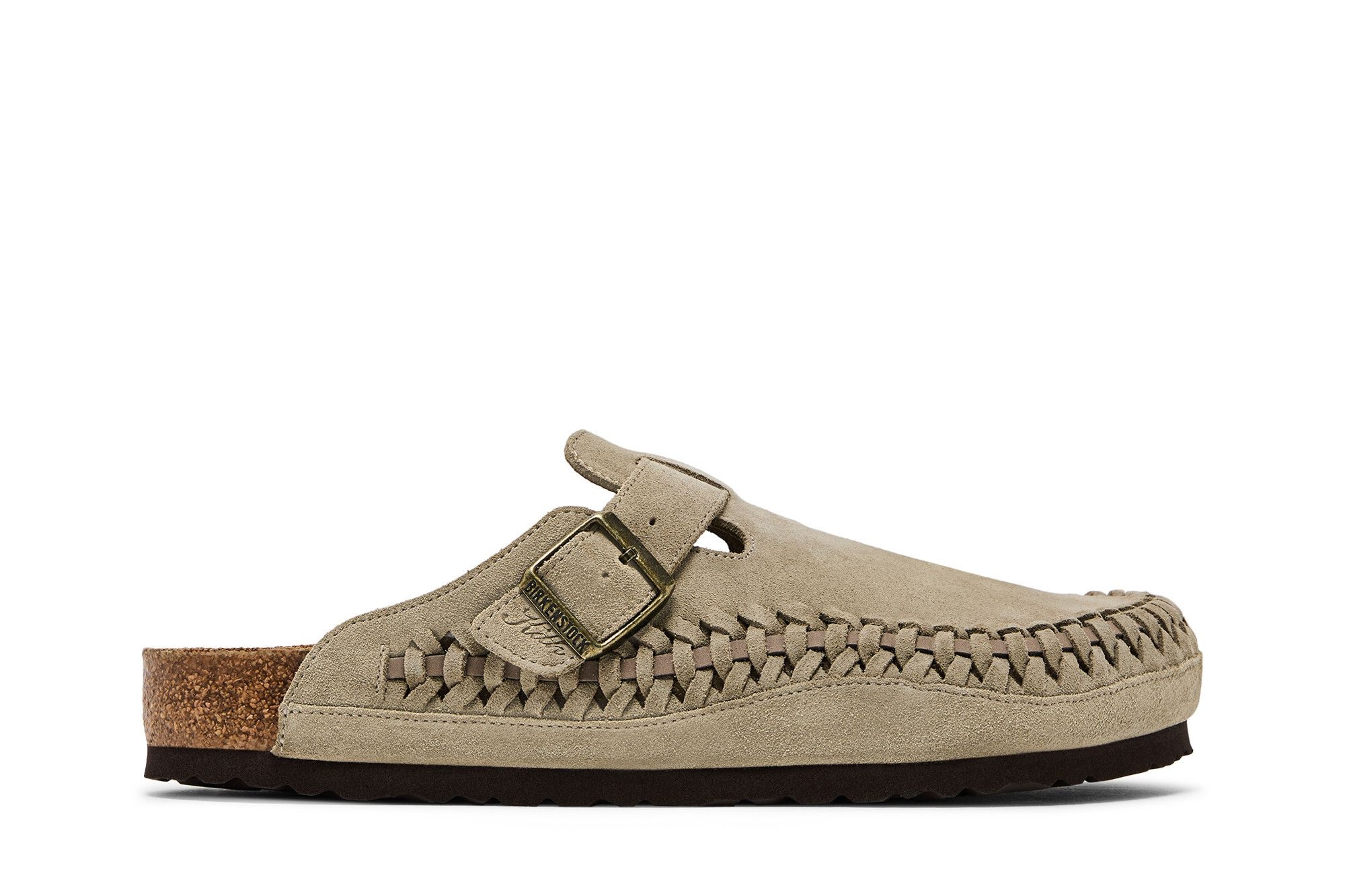 Kith x Birkenstock Boston Braided 'Taupe'