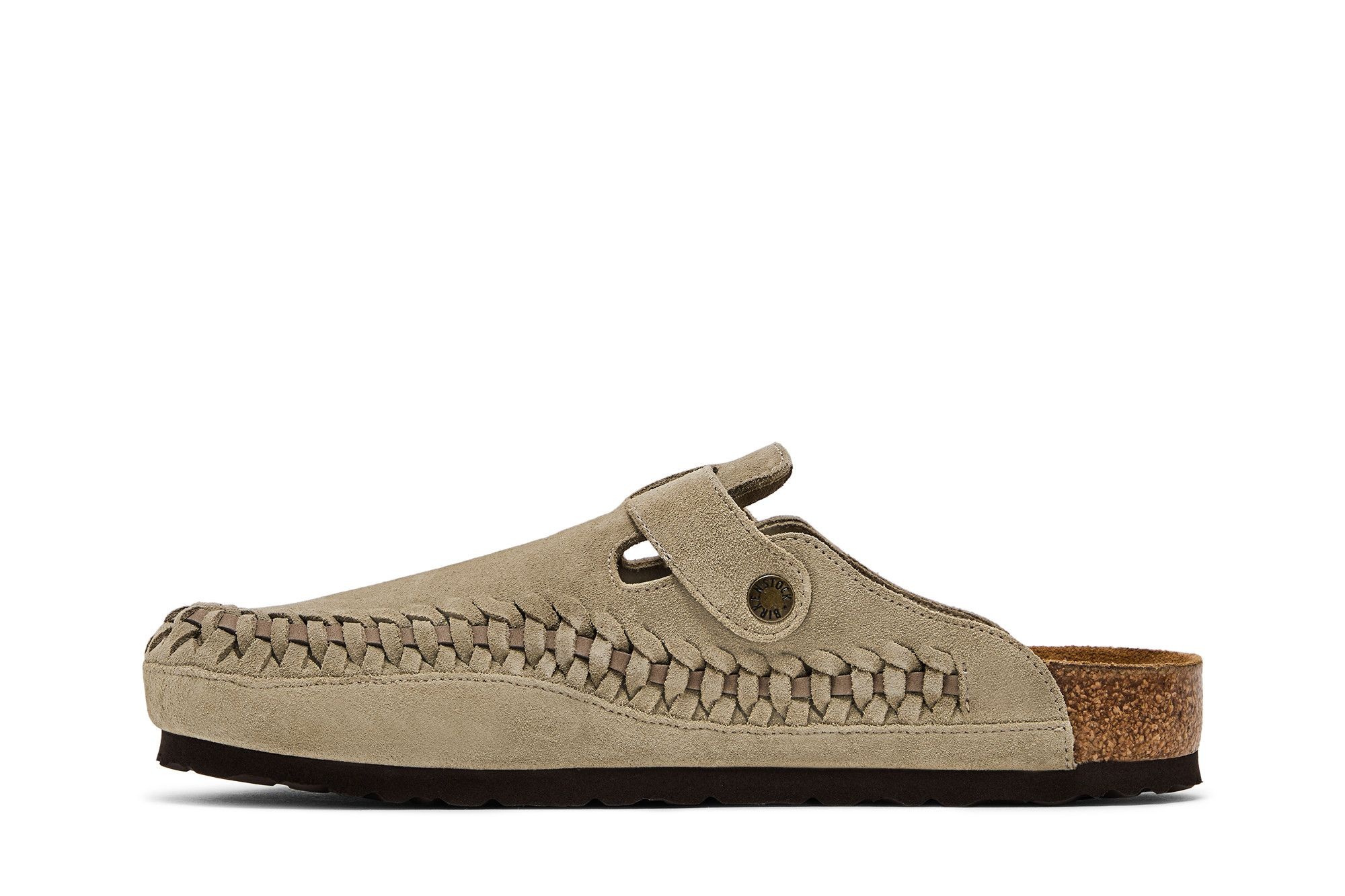 Kith x Birkenstock Boston Braided 'Taupe'