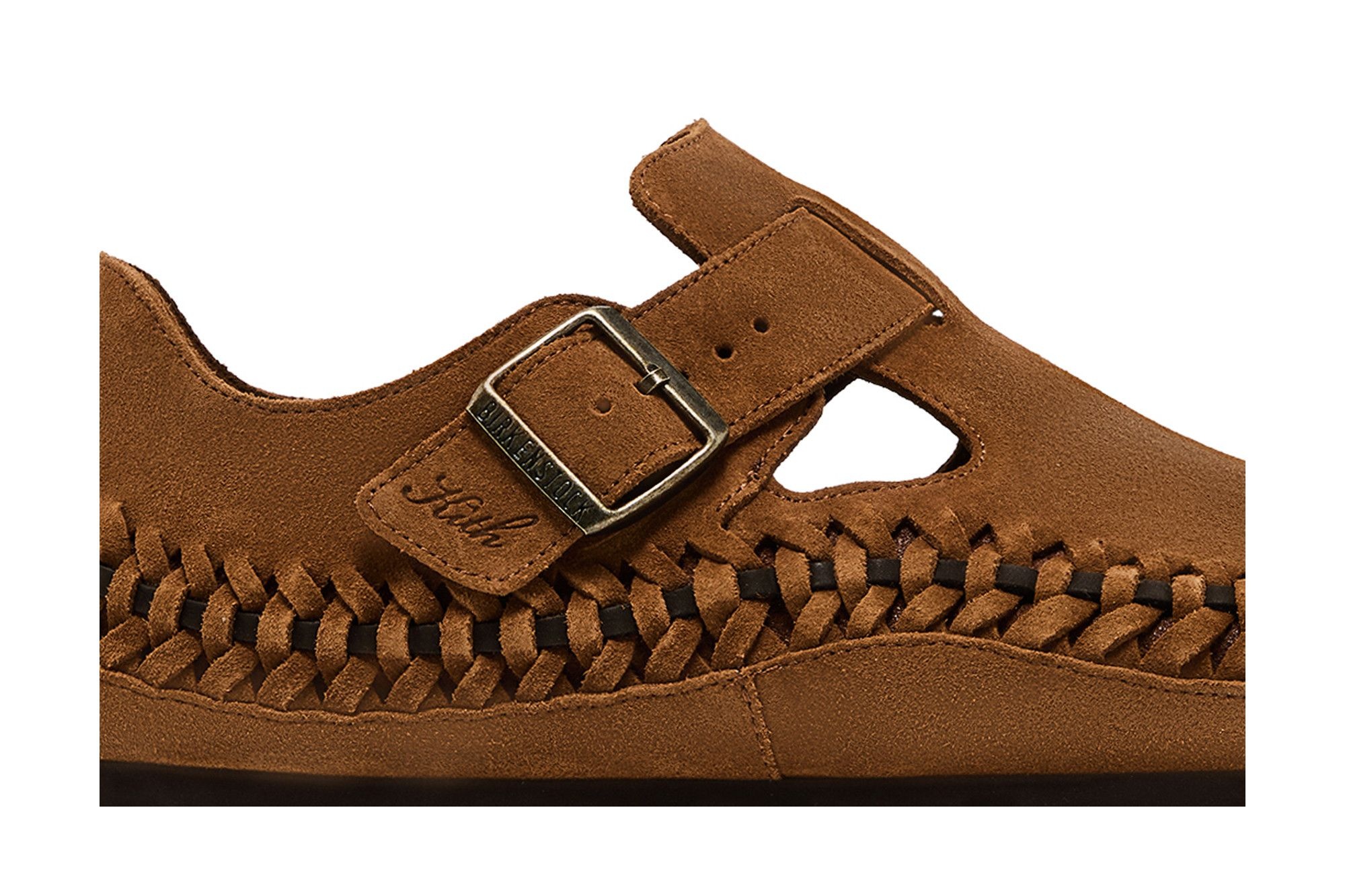 Kith x Birkenstock London Braided 'Mink Mocca'