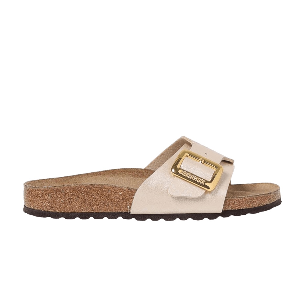 Birkenstock Wmns Catalina Luxe Buckle 'Graceful Pearl White'
