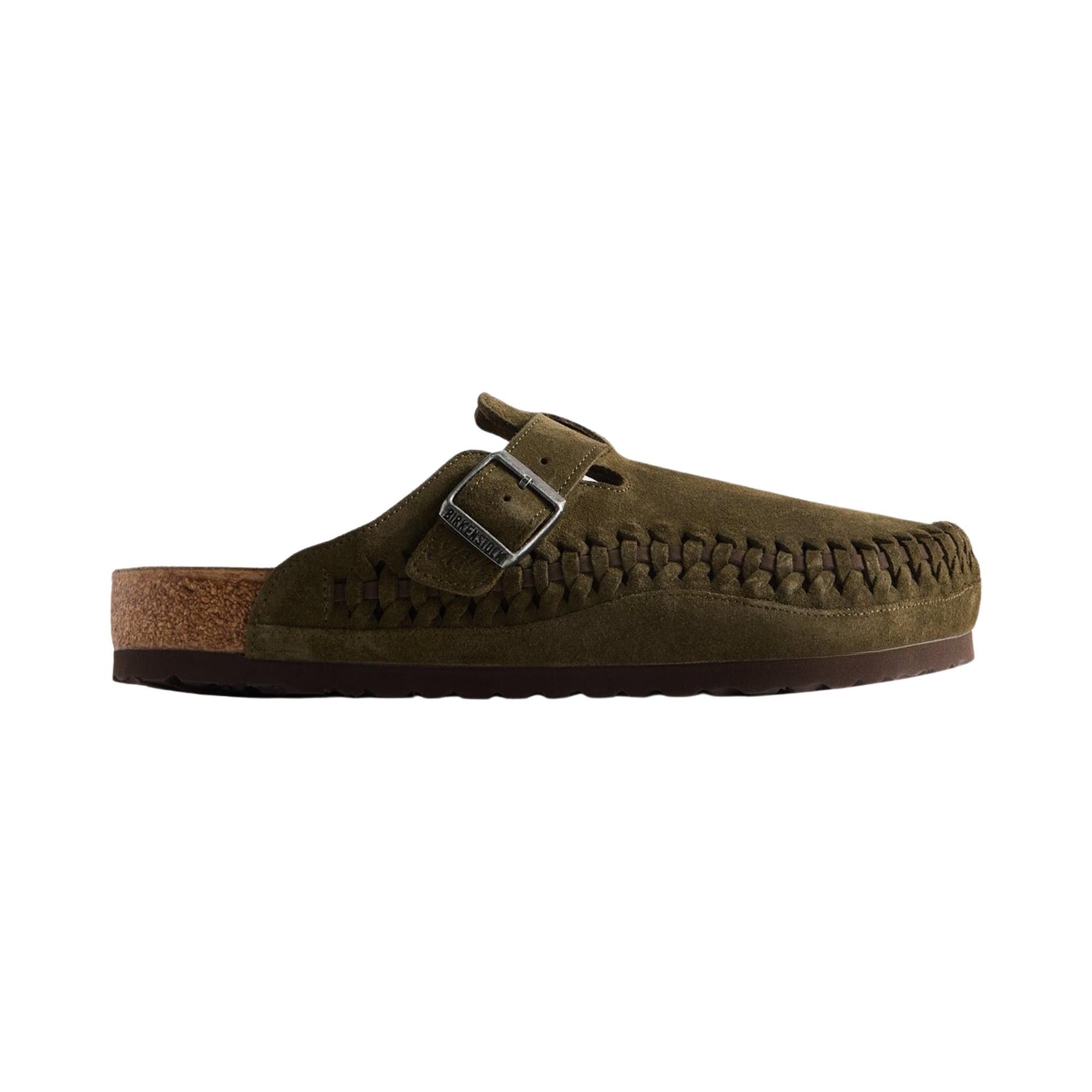 Kith x Birkenstock Boston Braided 'Thyme'