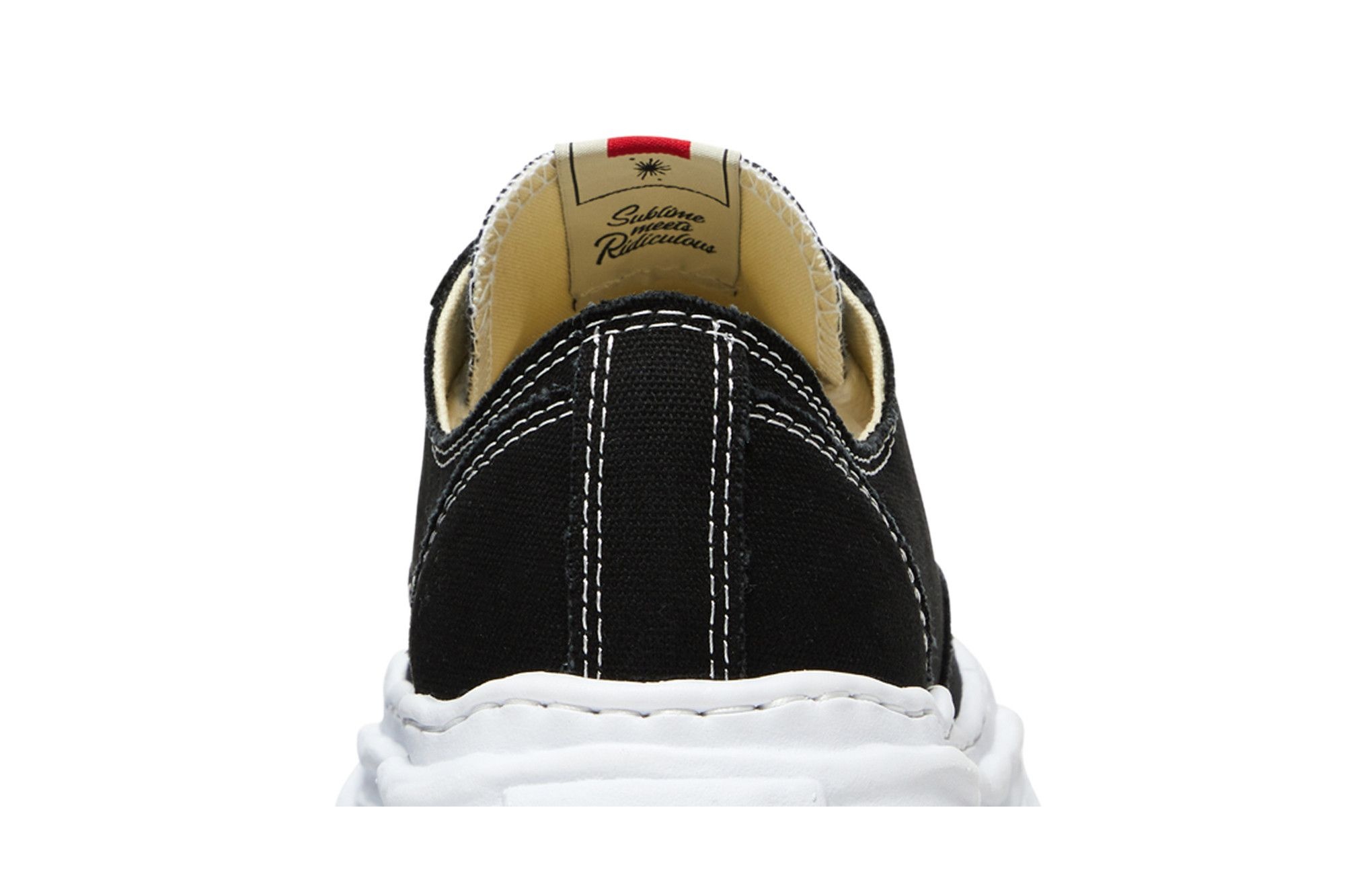 Maison Mihara Yasuhiro Hank OG Sole Canvas Low 'Black White'