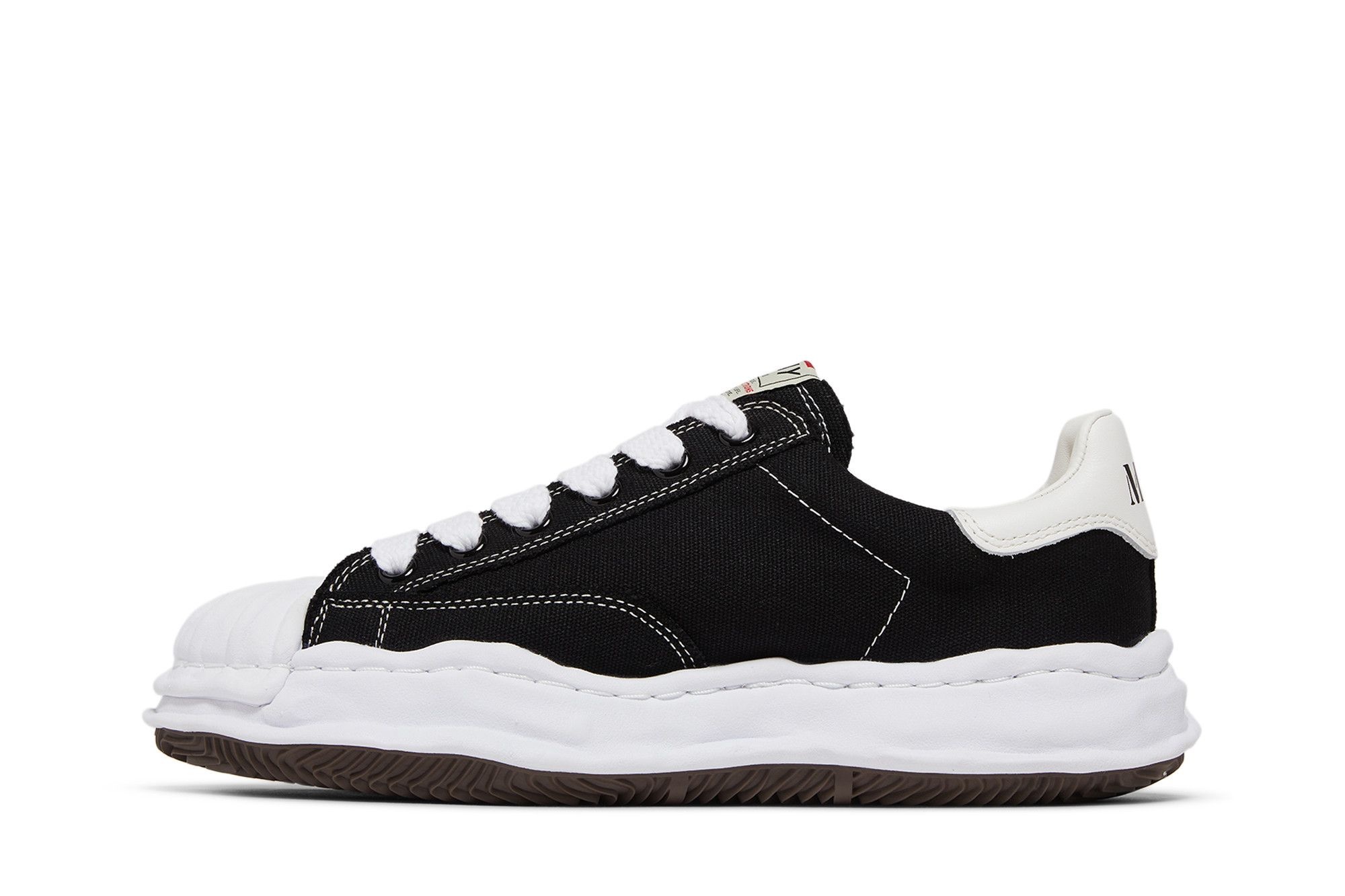 Maison Mihara Yasuhiro Blakey OG Sole Canvas Low 'Black White'