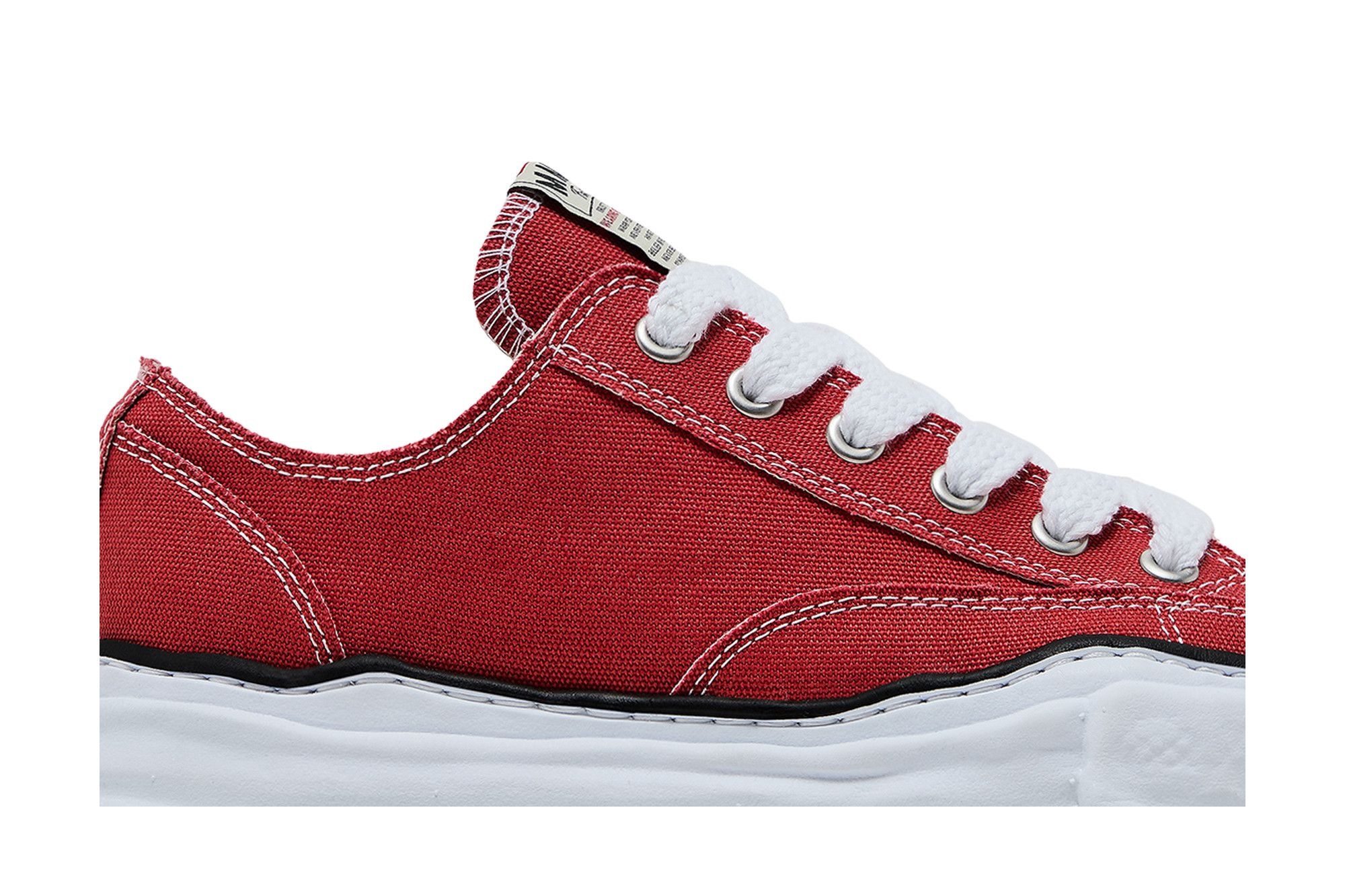 Maison Mihara Yasuhiro Peterson OG Sole Canvas Low 'Red'